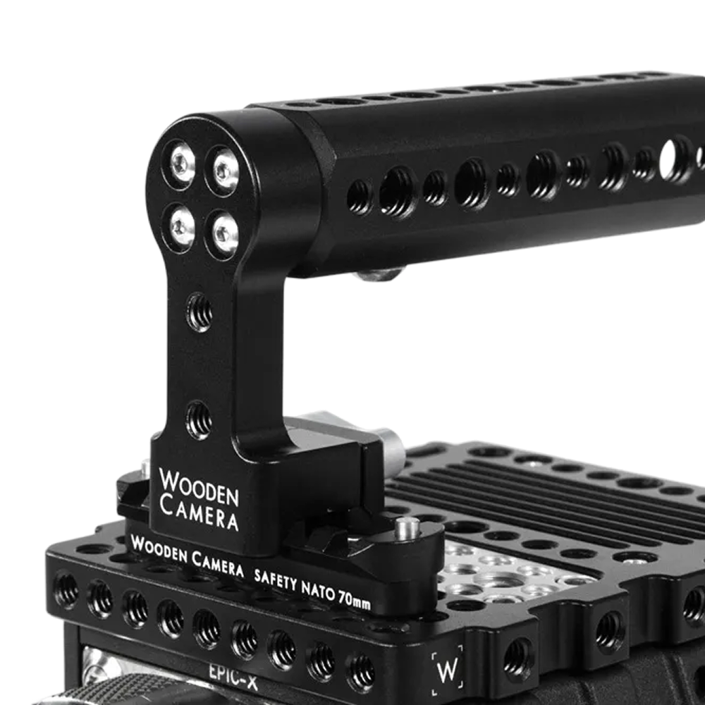 Wooden Camera NATO Safety NATO Rail 70mm fixation rapide rig