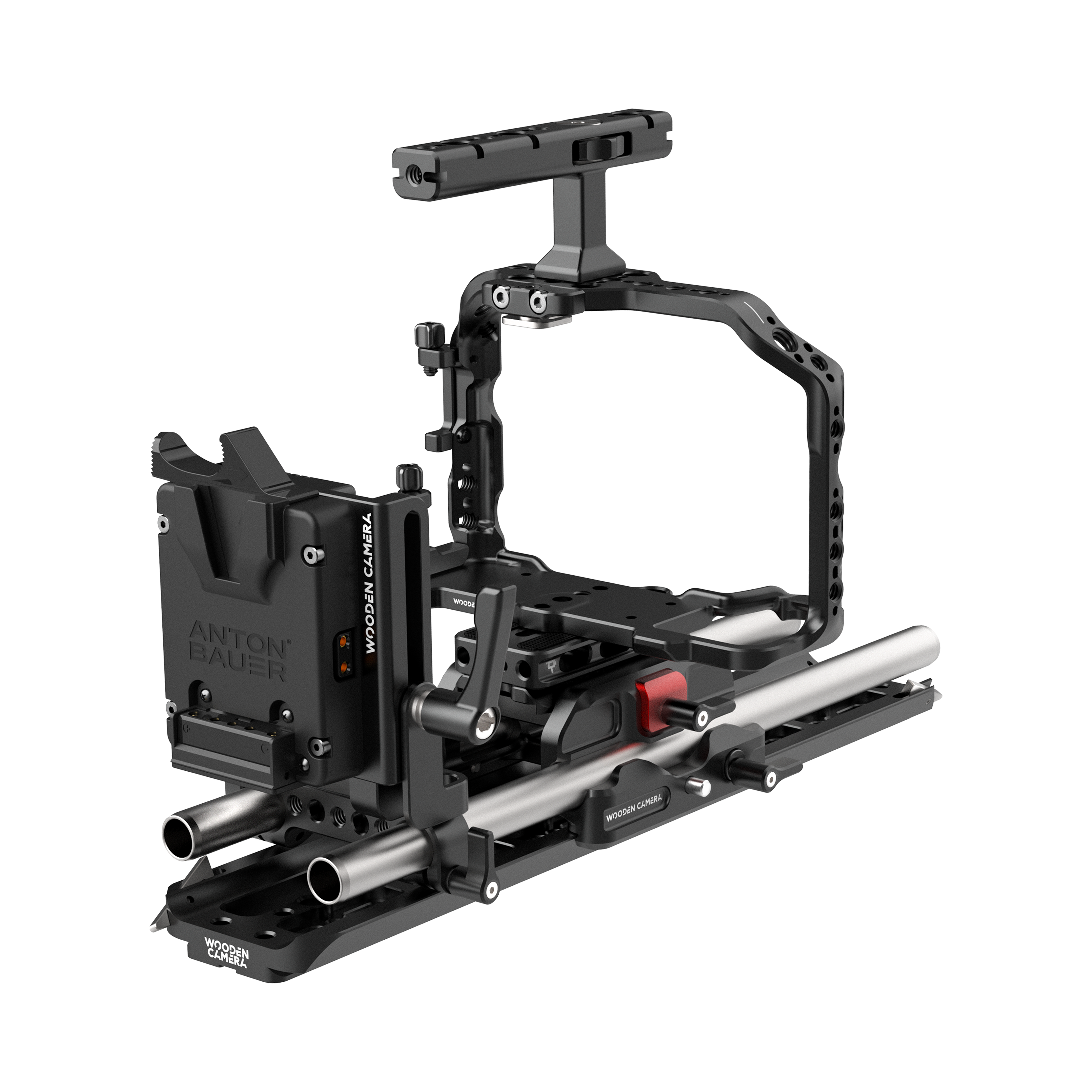 Wooden Camera Fujifilm X-H2S X-H2 Kit Pro V-Mount cage rig