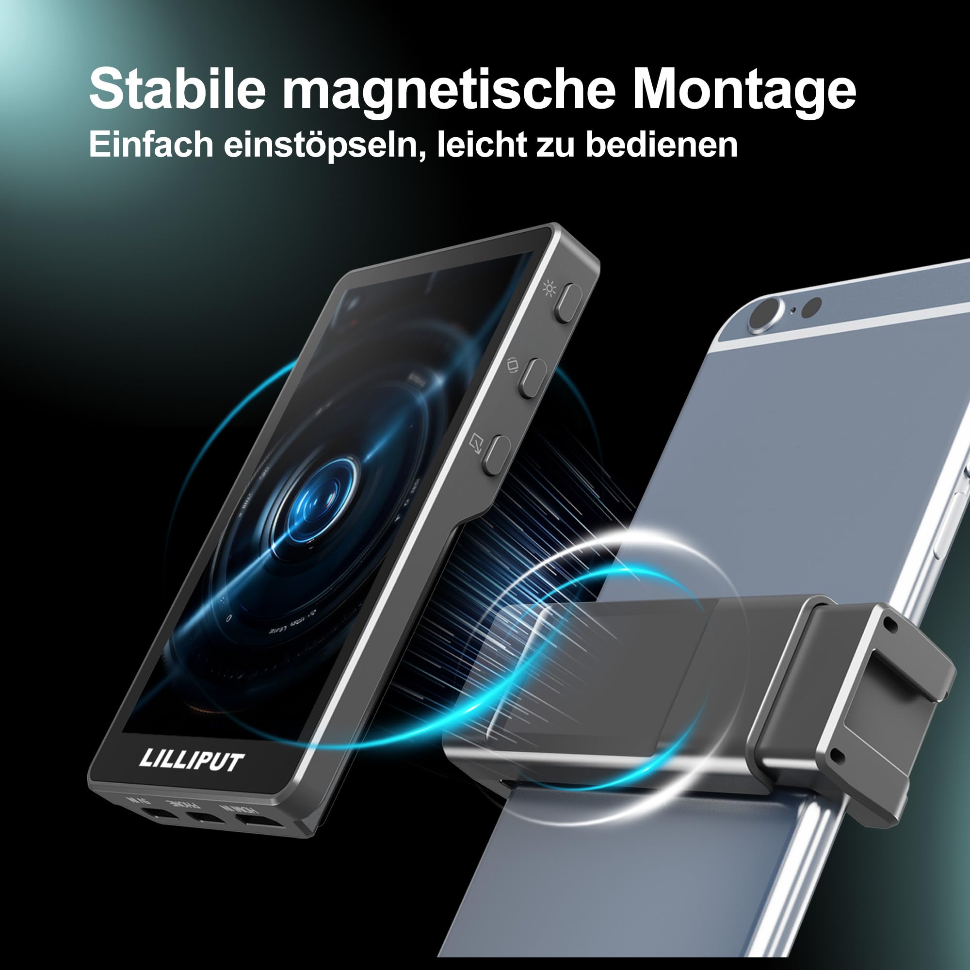 Lilliput V-Series moniteur selfie 3,97" magnétique vlog