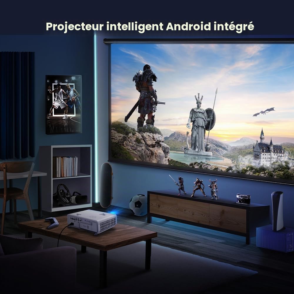 BenQ X Series X500i vidéoprojecteur gaming 4K 2200 lumens
