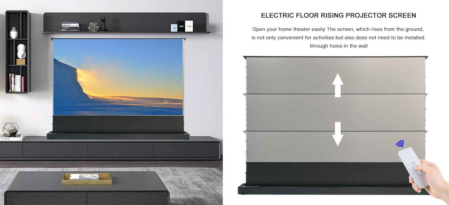 Wemax Projector Screen écran de projection 120" UST ALR motorisé