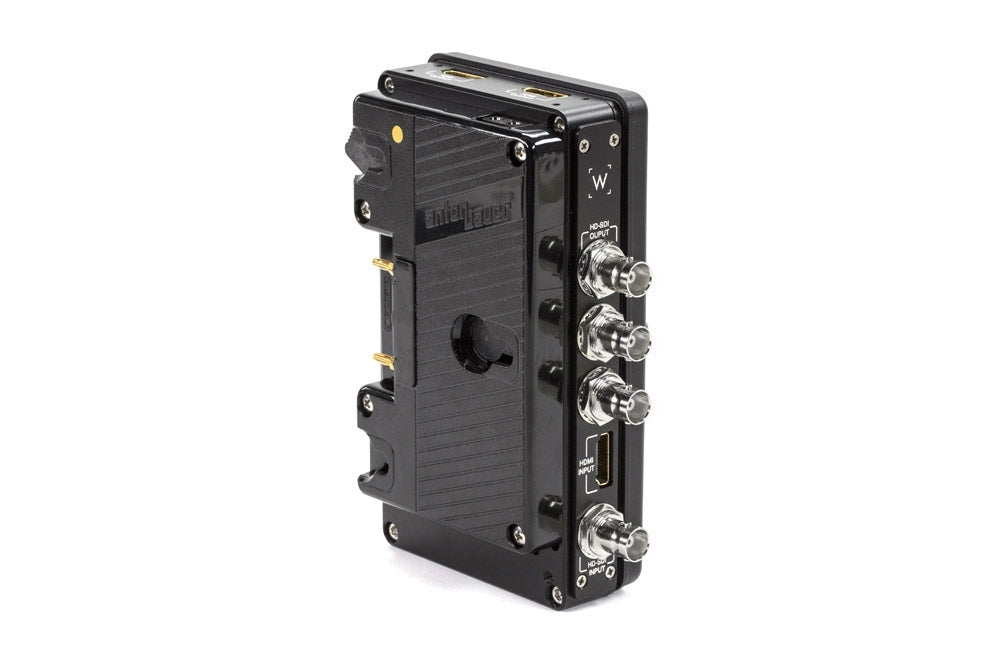Wooden Camera C-Box Convertisseur Gold Mount HDMI SDI