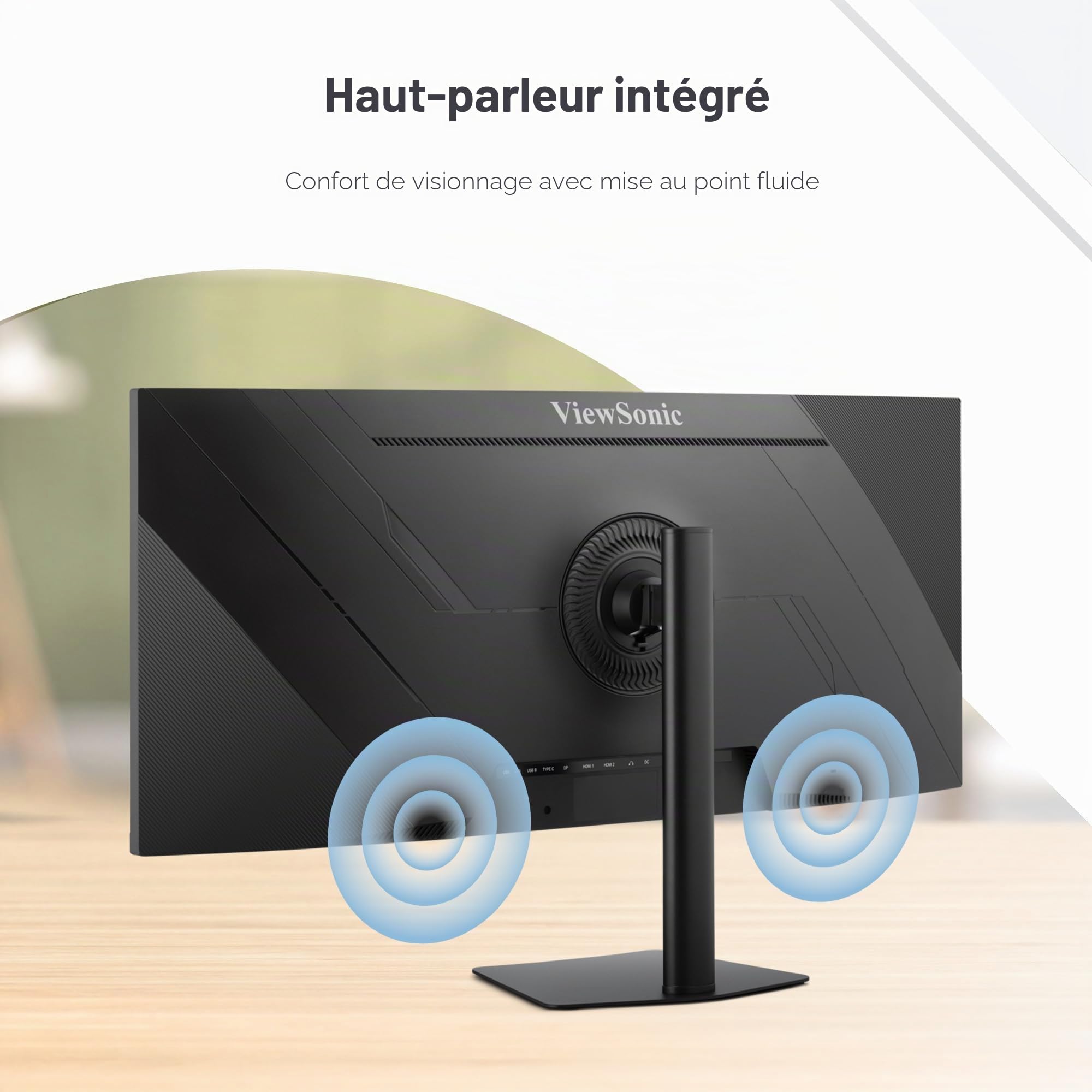 ViewSonic VA3820C Moniteur 38" incurvé UWQHD USB-C 96W