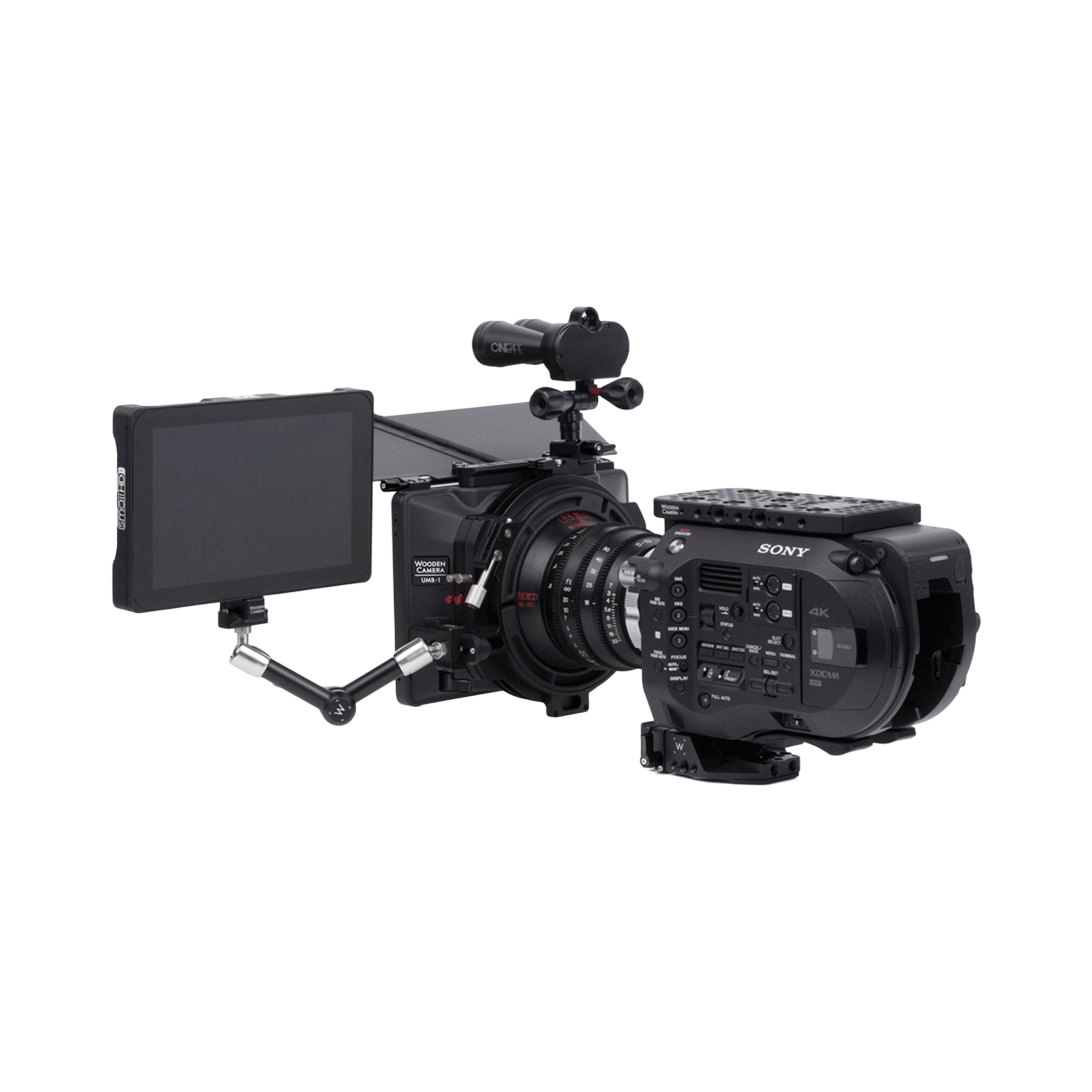 Wooden Camera UMB-1 Universal mattebox Clamp On 4x5.65