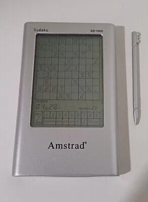 Amstrad SD1000 jeu sudoku électronique portable
