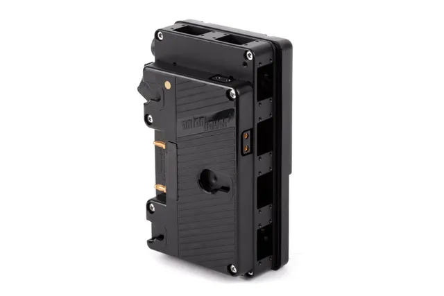 Wooden Camera Power D-Box Gold Mount V-Mount boîtier base