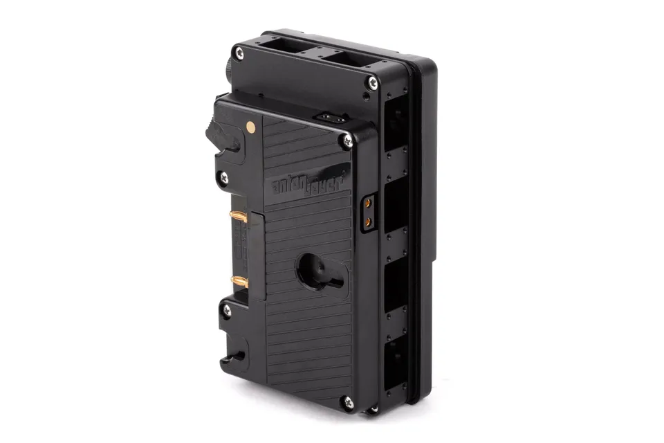 Wooden Camera Power D-Box Gold Mount V-Mount boîtier base