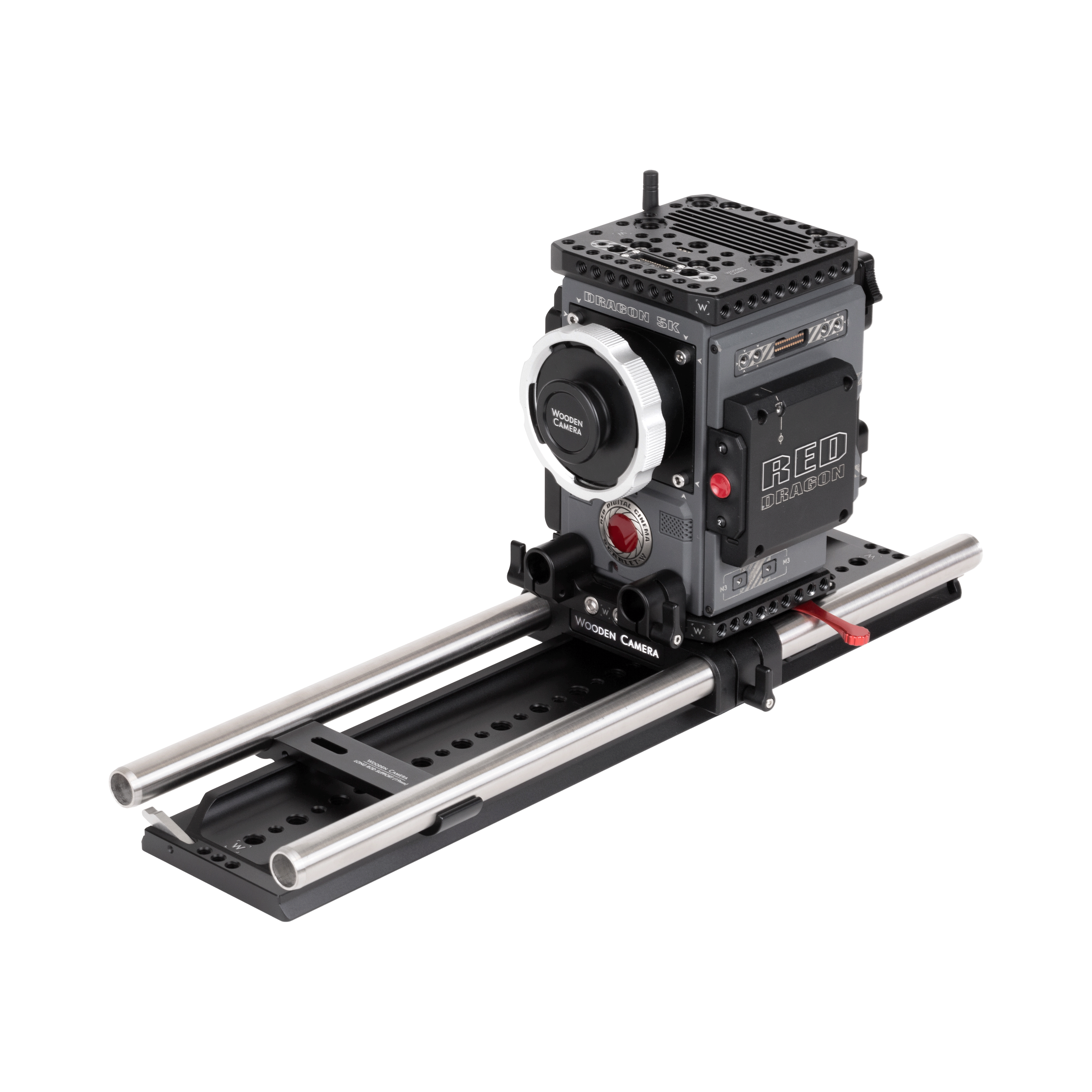 Wooden Camera Long Rod Support Bracket support tige 19 mm dovetail