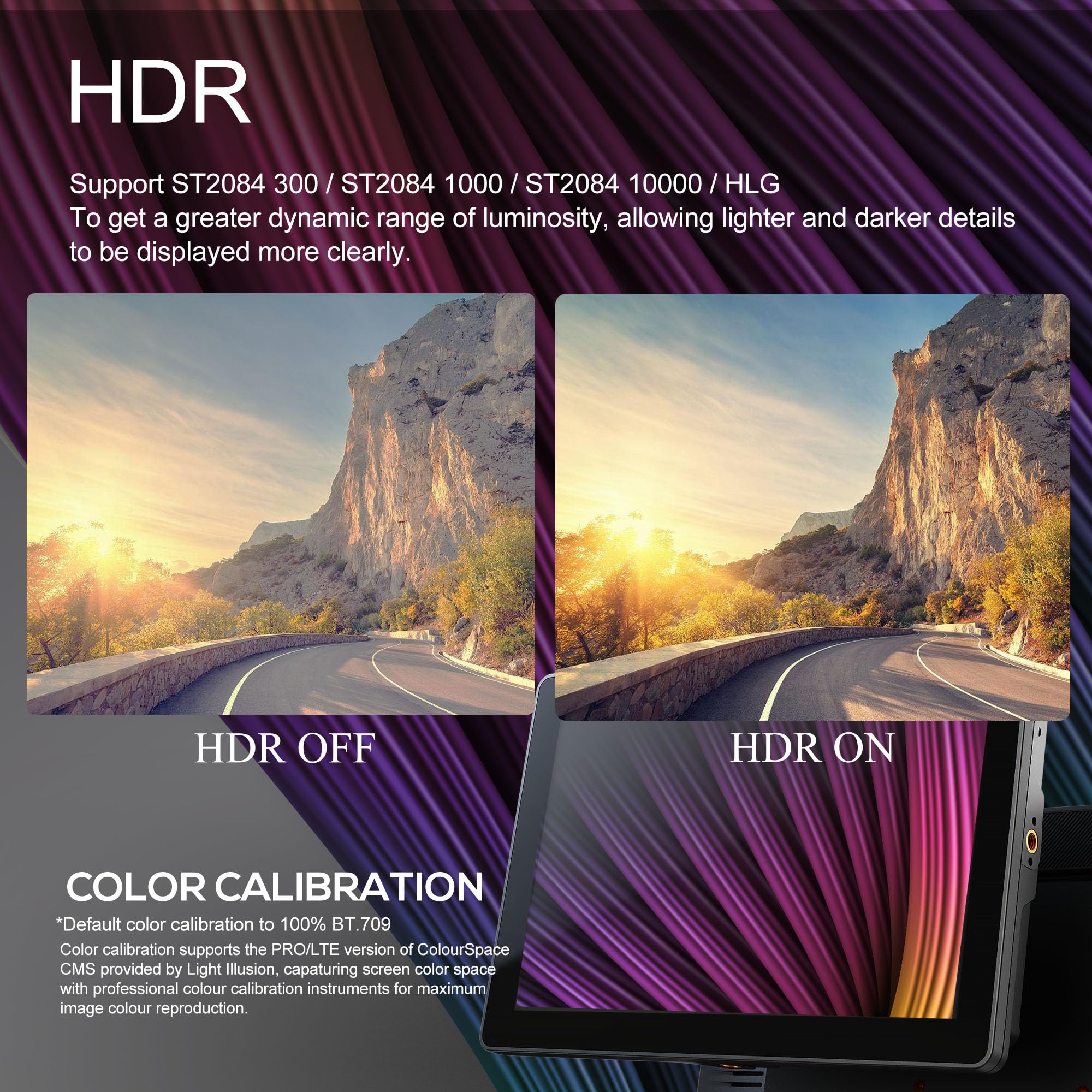 Lilliput HT10S Moniteur caméra tactile 10,1" FHD 1500 nits