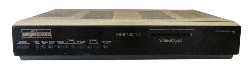 Amstrad Satellite SRD400 Décodeur Satellite + Parabole