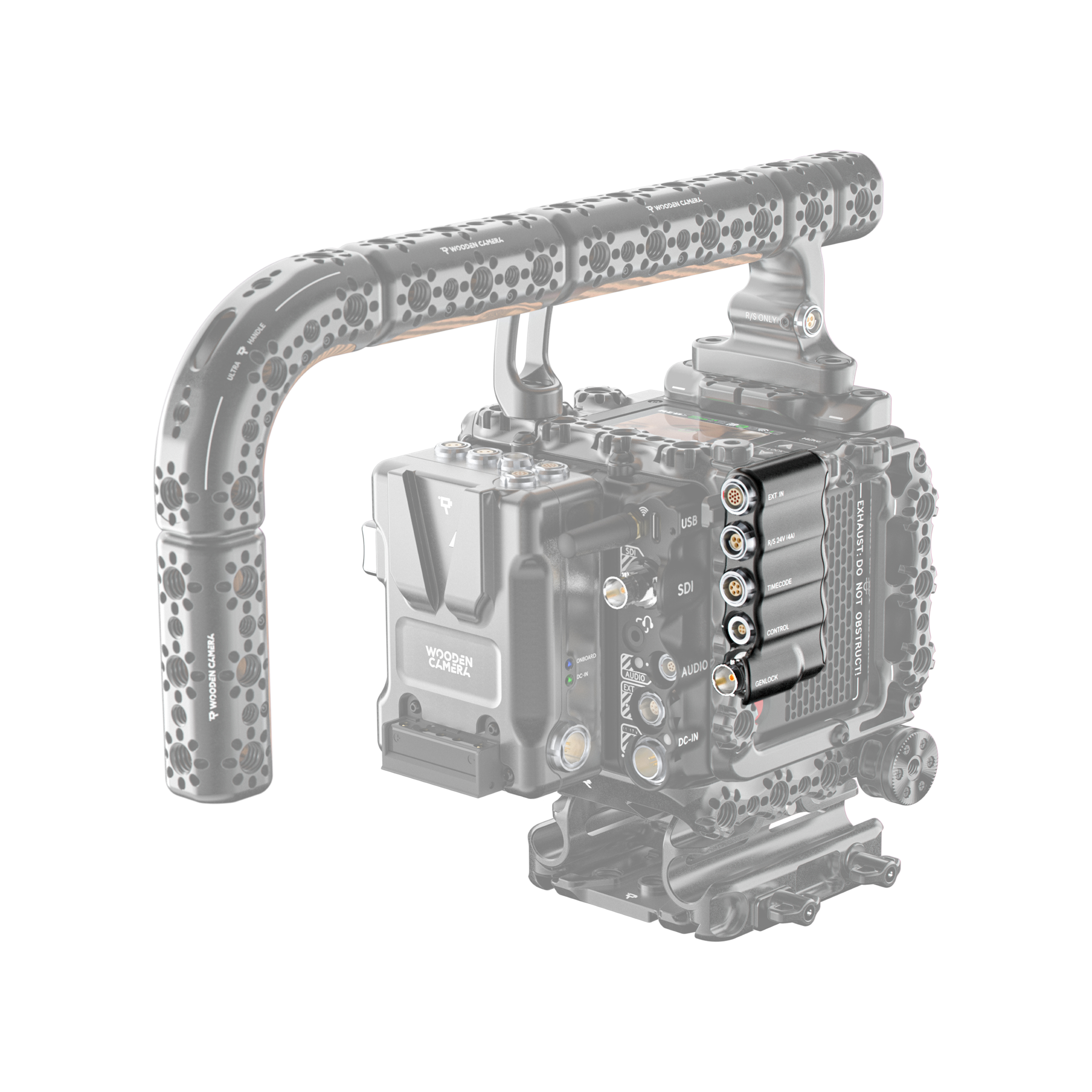 Wooden Camera Power B-Box Kit RED KOMODO V-RAPTOR EXT