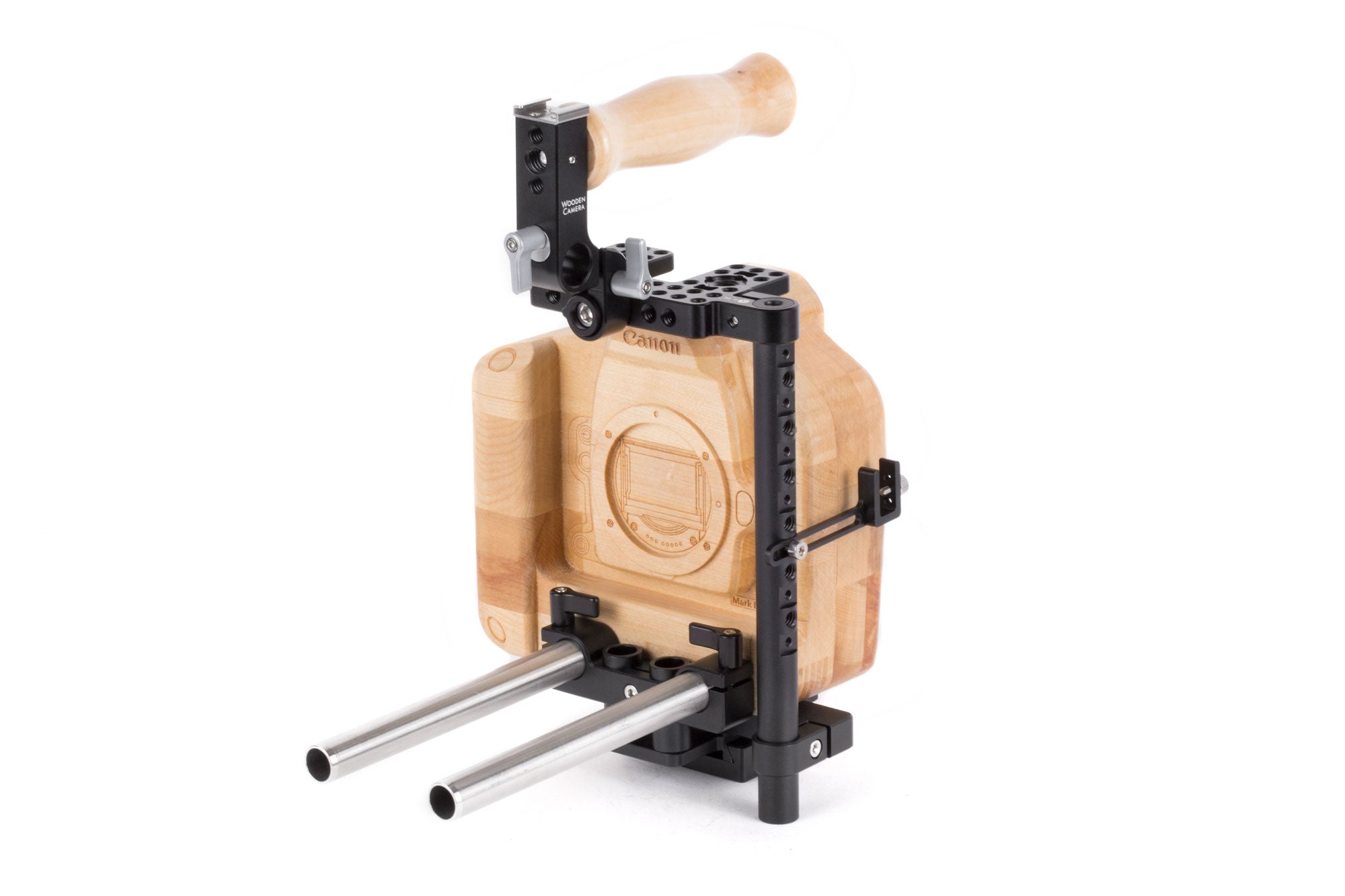 Wooden Camera Canon 1DX/1DC kit cage Unified Base + tiges
