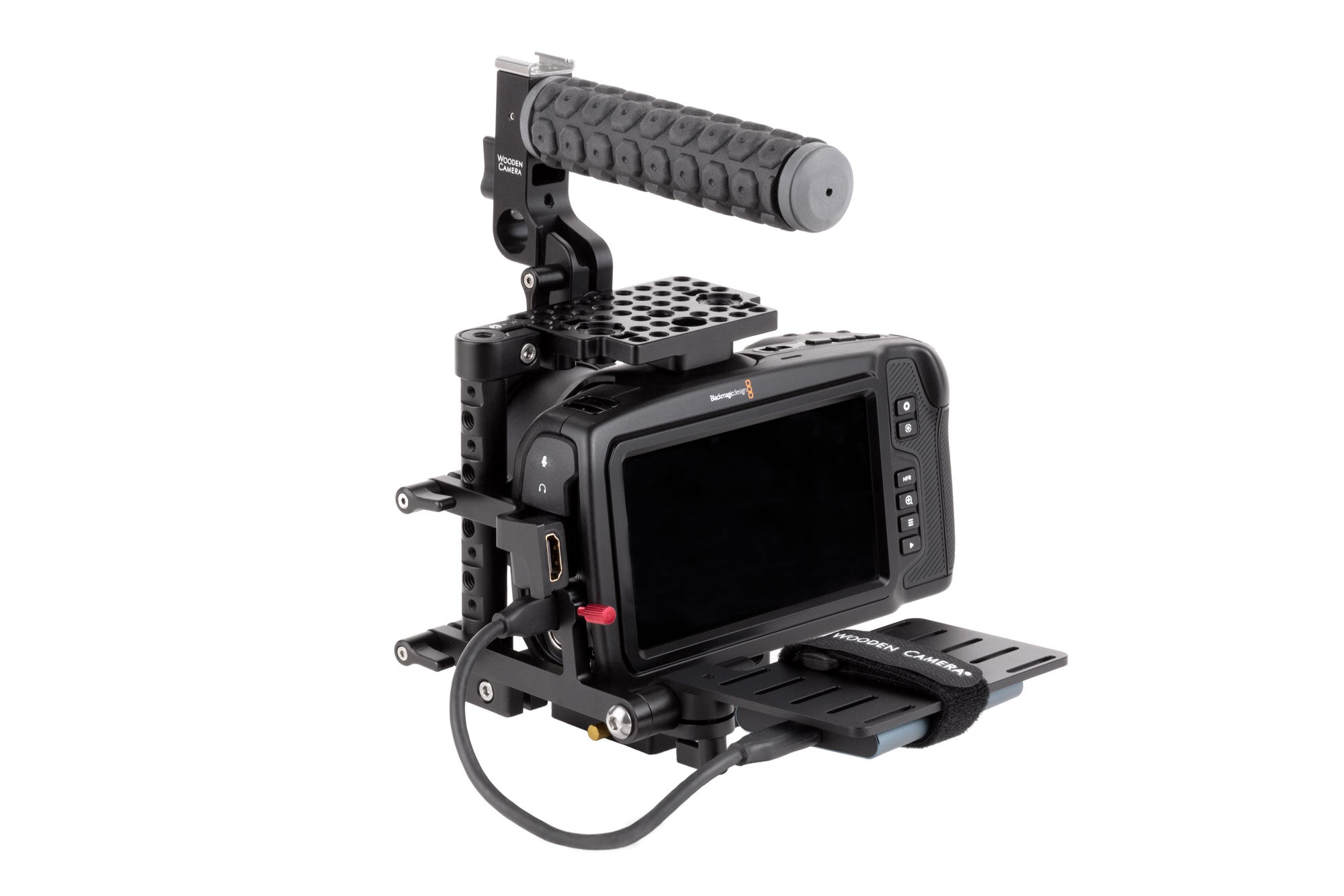Wooden Camera BMPCC4K/6K Cage Support SSD Mount