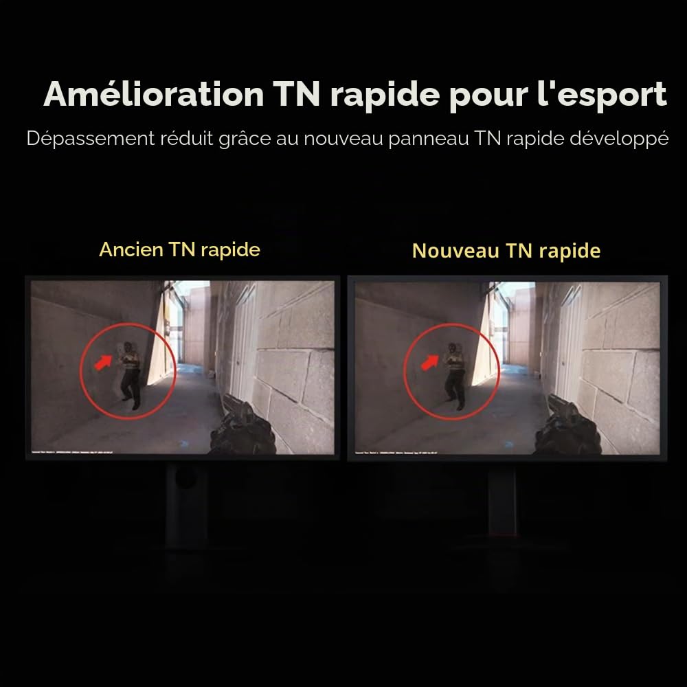 BenQ XL2540X+ moniteur gaming 24" 1080p 280Hz TN