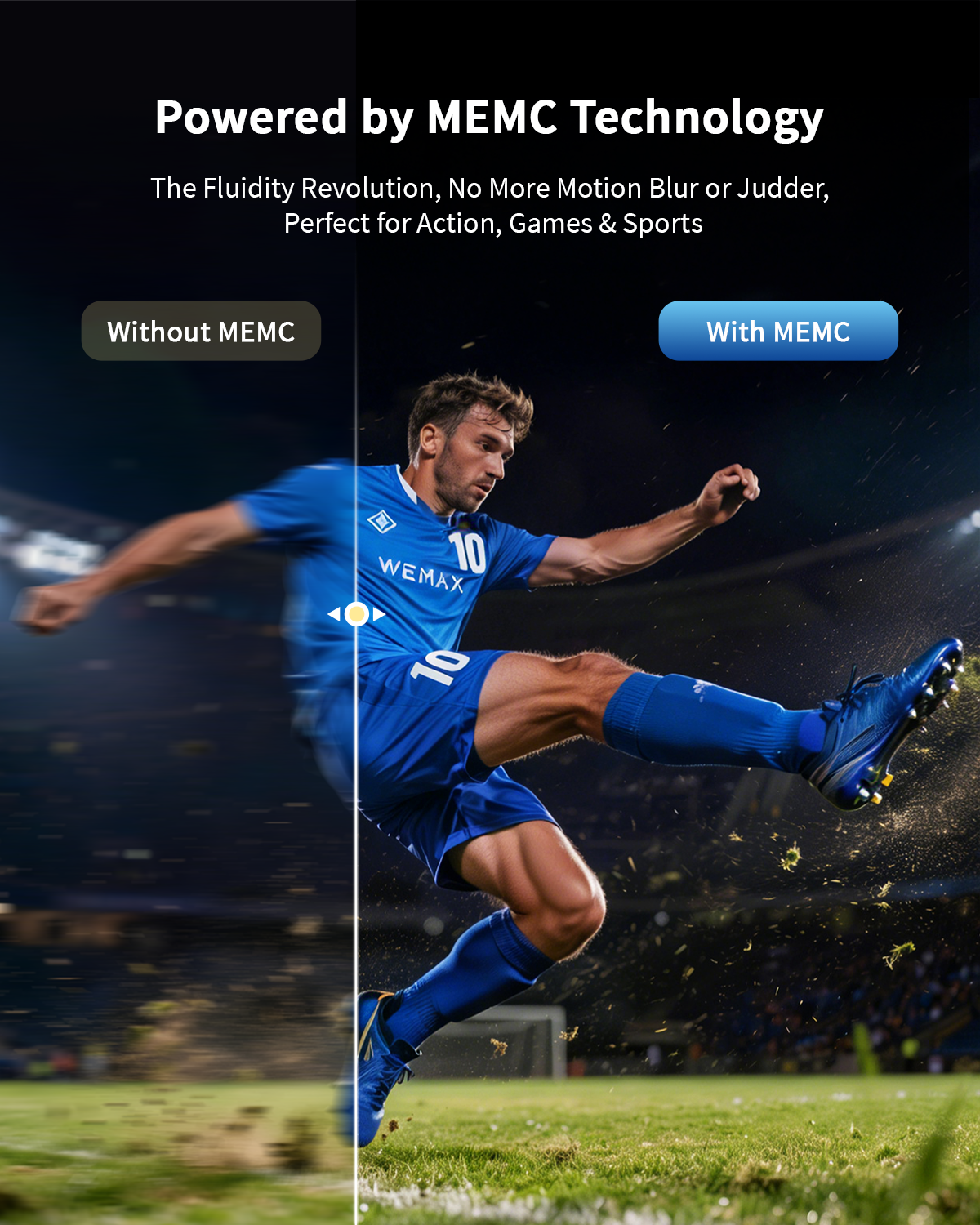Wemax VP03 vidéoprojecteur Google TV 1080P 300 ISO
