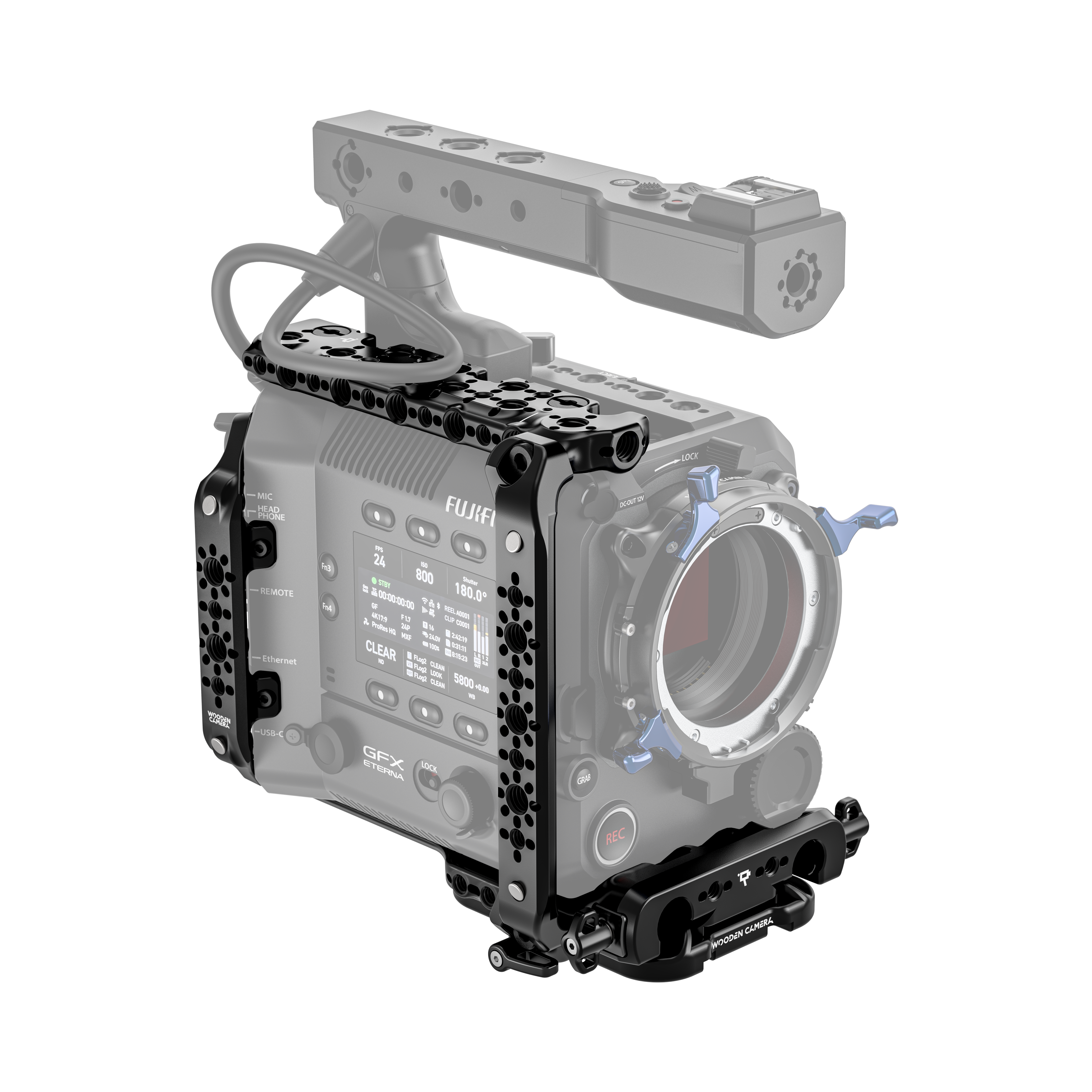 Wooden Camera Panasonic BGH1 BS1H Kit Advanced cage rig