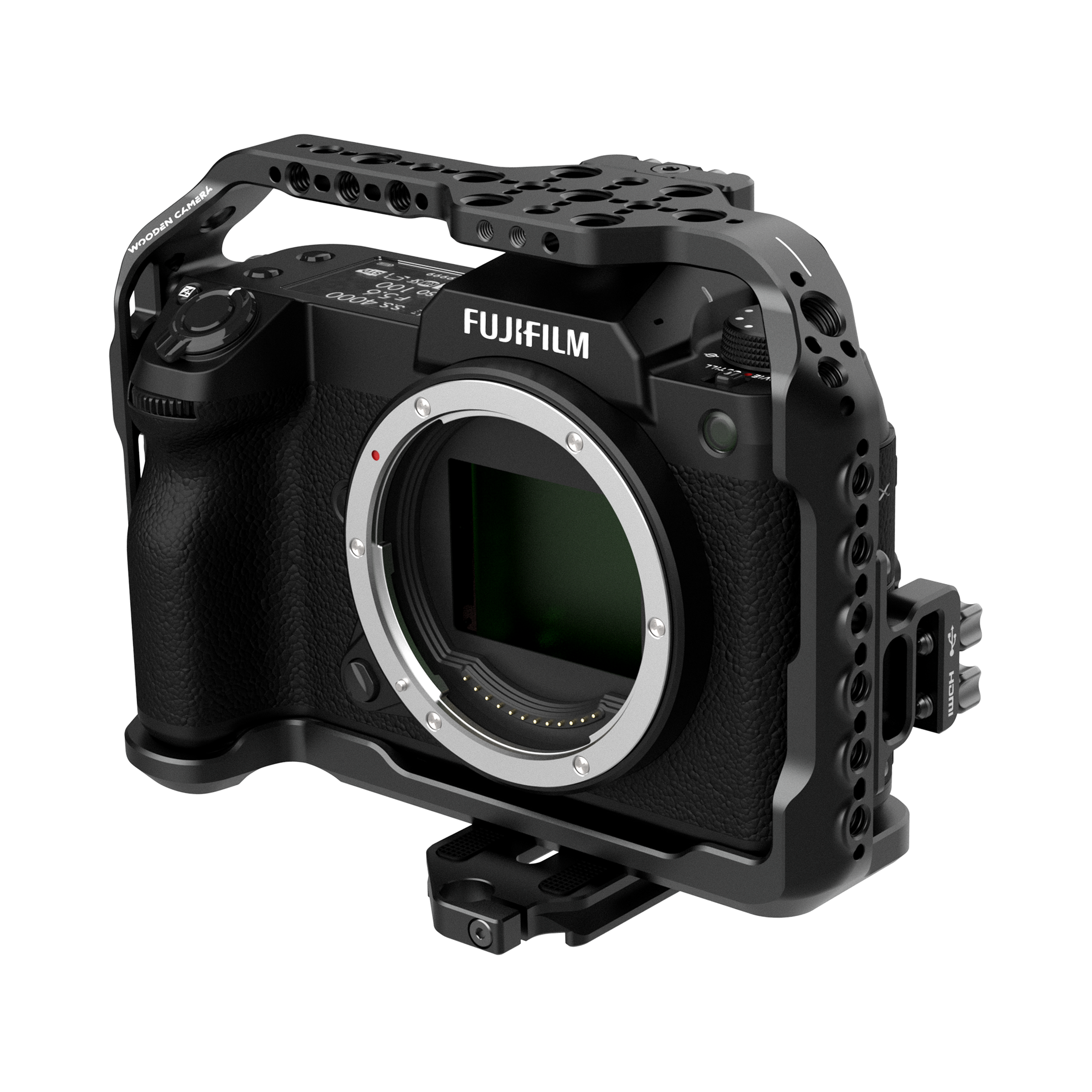 Wooden Camera Fujifilm GFX100S Cage Arca-Swiss