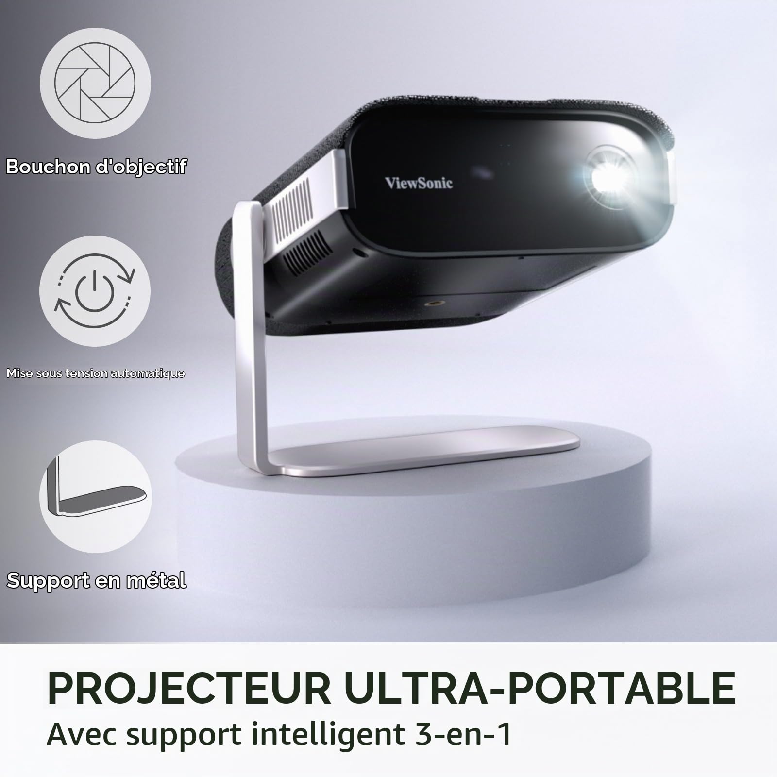 ViewSonic M1X mini vidéoprojecteur portable LED