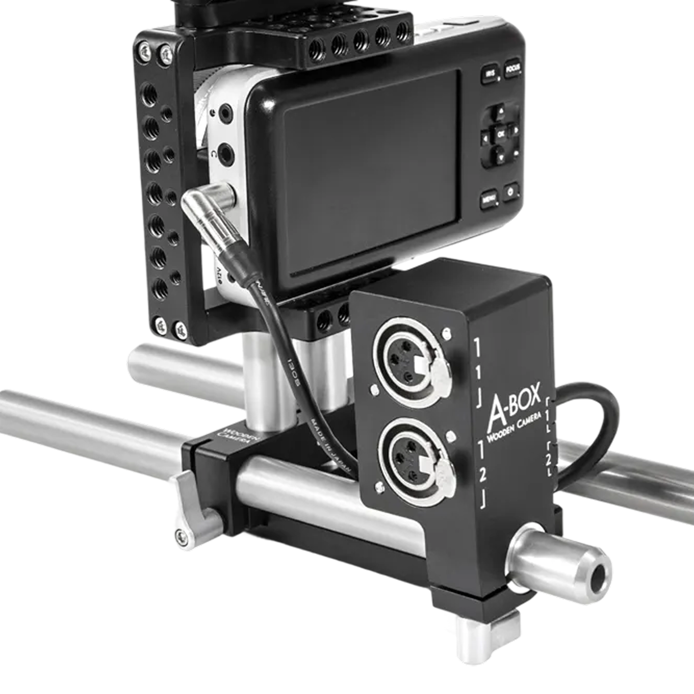 Wooden Camera A-Box Pocket Adaptateur XLR vers Jack 3,5mm