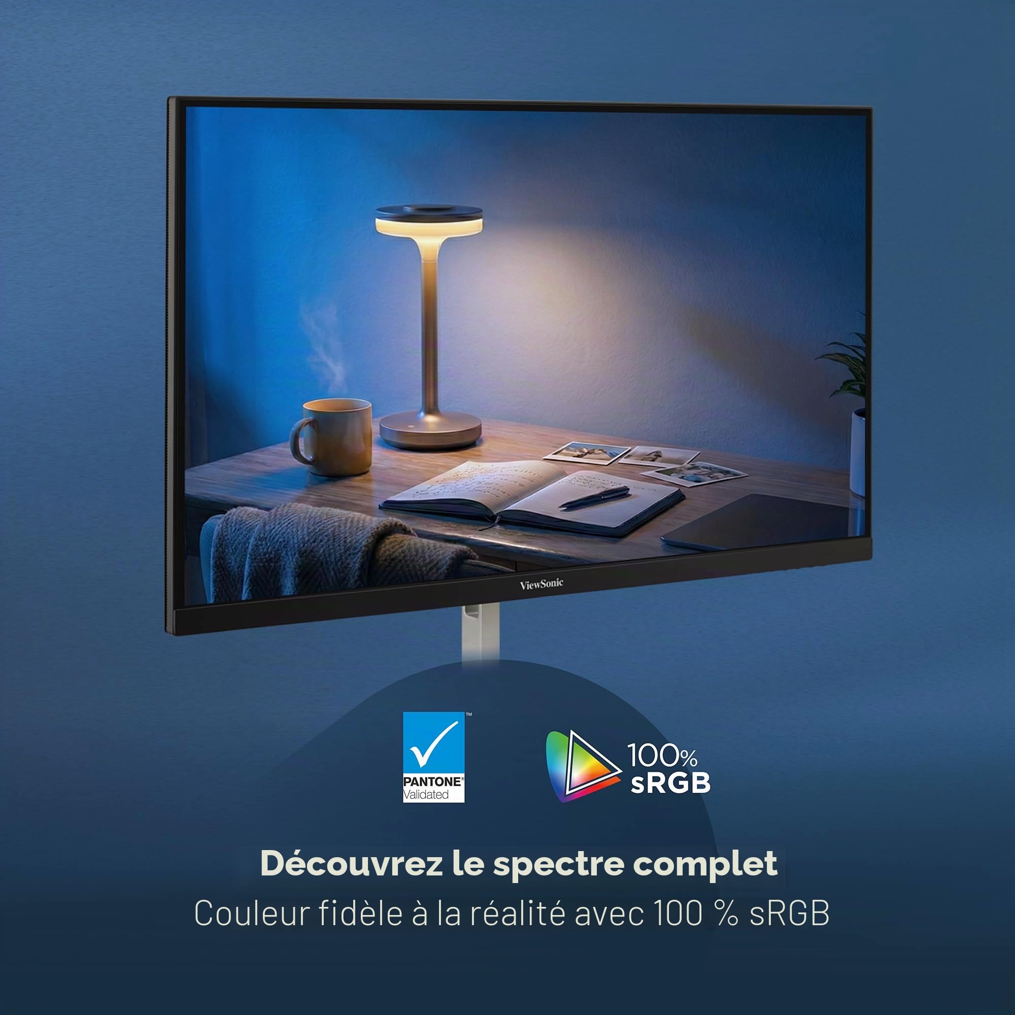 ViewSonic VP2766-2K moniteur 27" QHD 120Hz USB-C 90W sRGB
