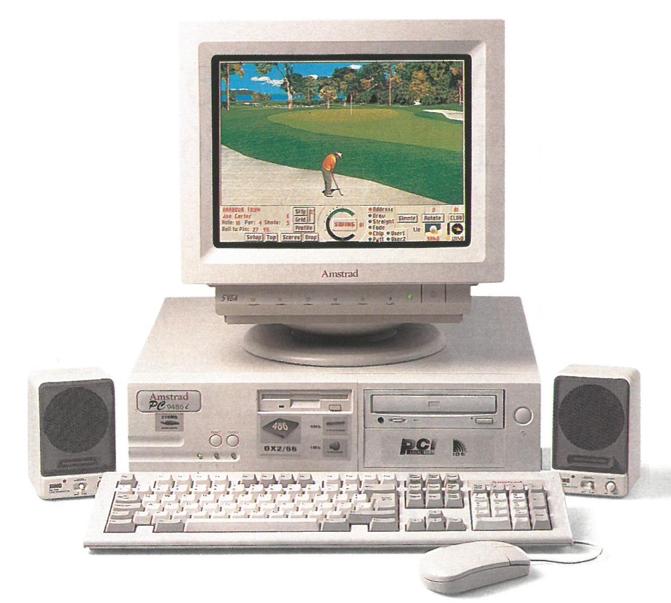Amstrad Computer PC9000 ordinateur bureau PC9486i PC9555i 1994