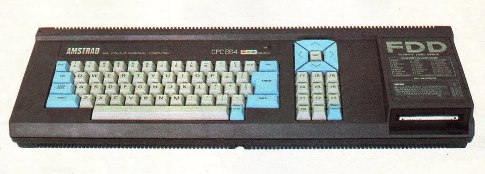 Amstrad CPC664 ordinateur lecteur disquette 1985