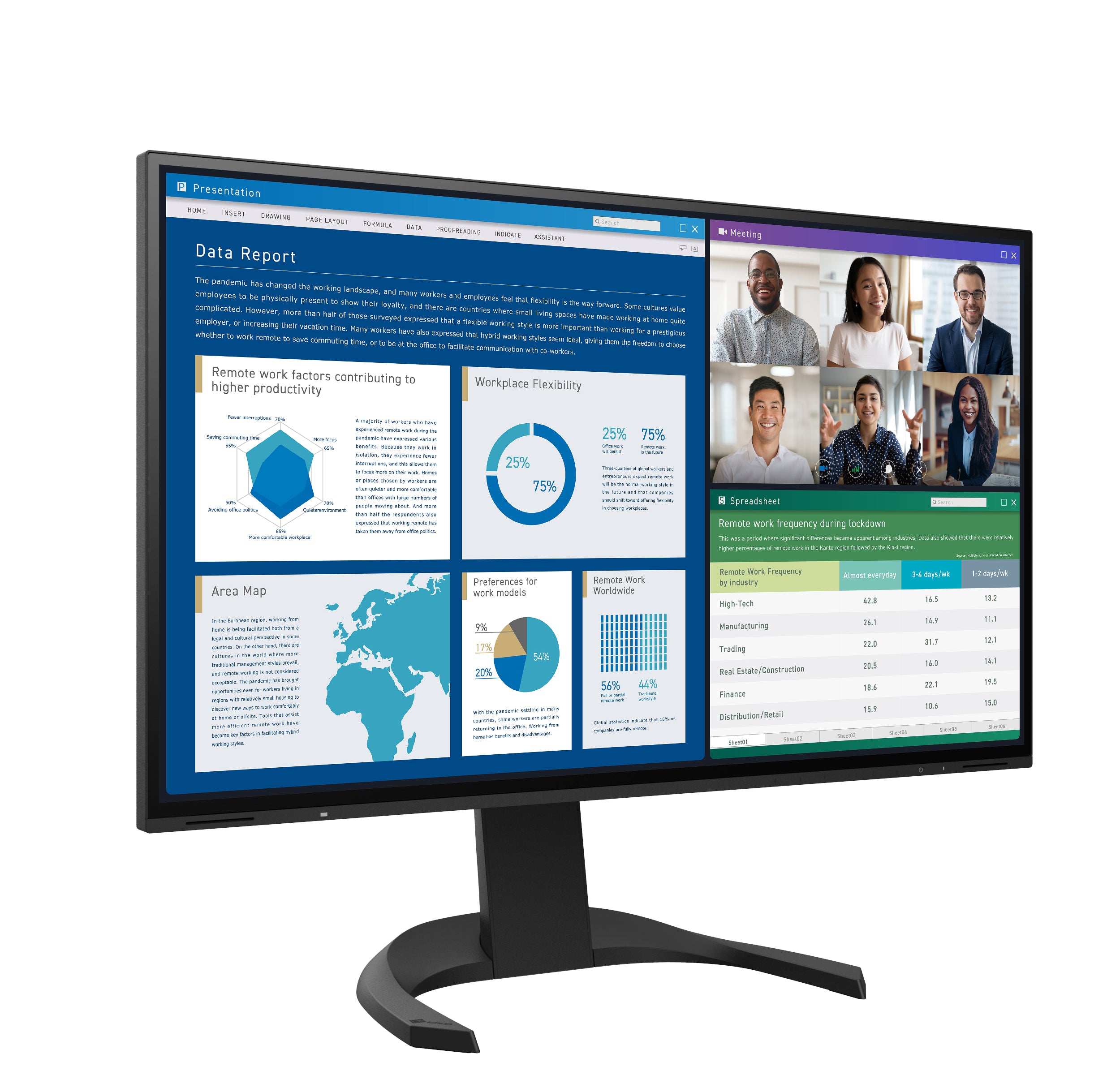 EIZO FlexScan EV2740X moniteur Noir 27 pouces 4K