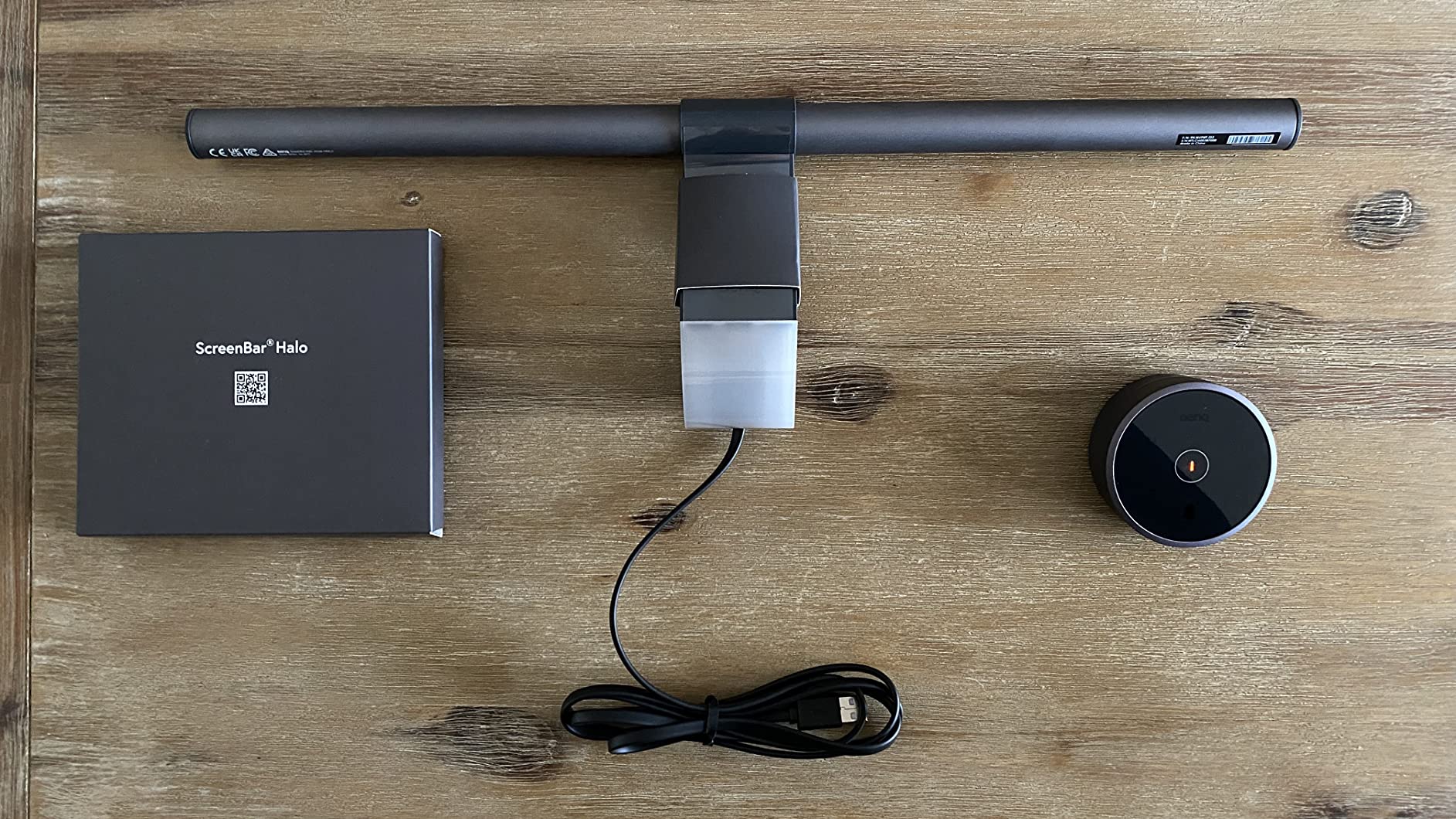 BenQ ScreenBar Halo barre écran sans fil 3 modes sans reflet