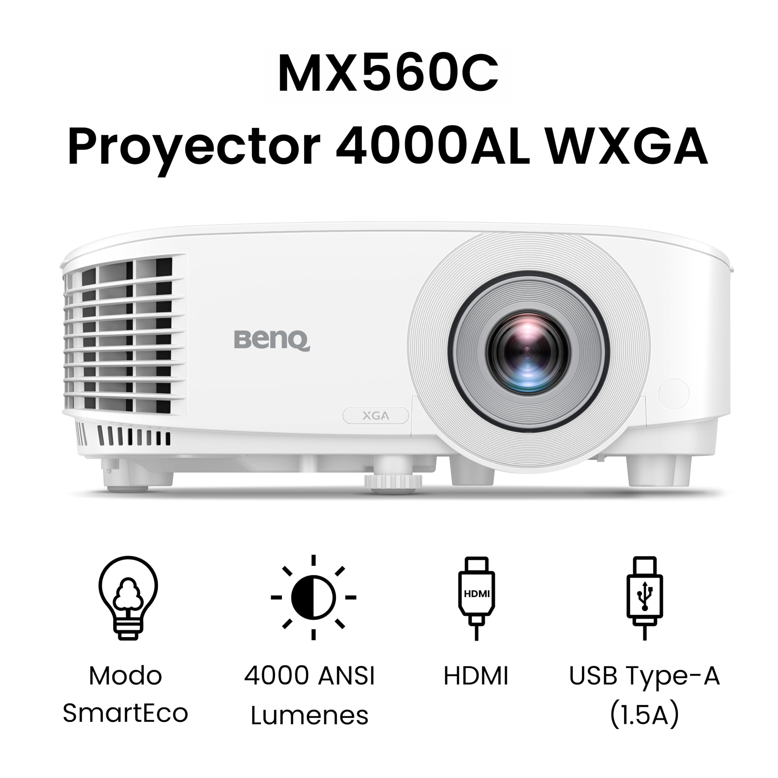 BenQ MX560C vidéoprojecteur bureau XGA 4000 lumens HDMI