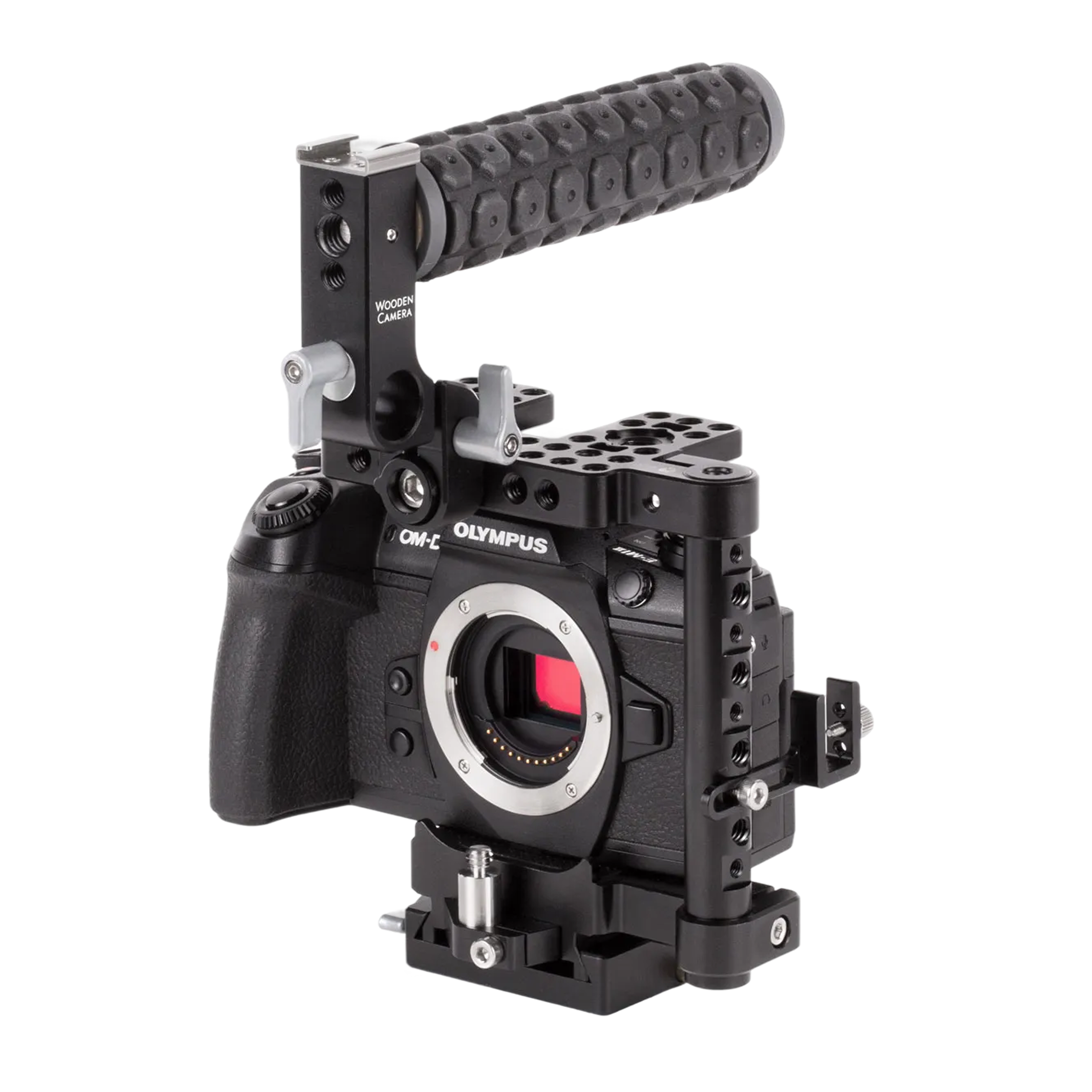 Wooden Camera Handles Unified DSLR poignée caoutchouc 3/8