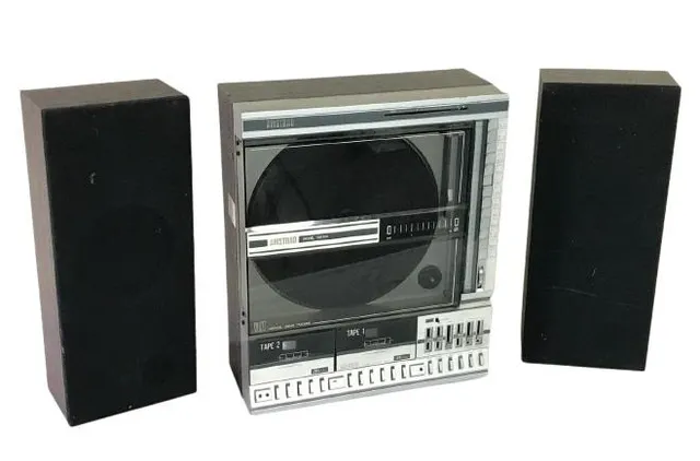 Amstrad Audio SM104 chaîne hi-fi double cassette vinyle