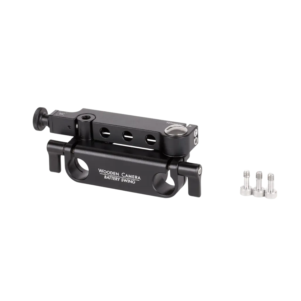 Wooden Camera Battery Swing Bracket D-Box Plus support 15mm
