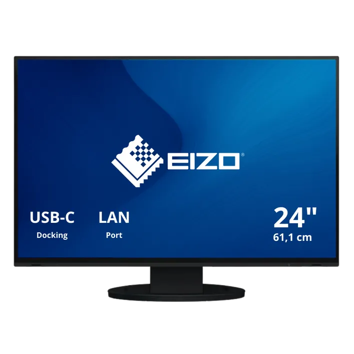 EIZO FlexScan EV2495 moniteur Noir 24 pouces USB-C