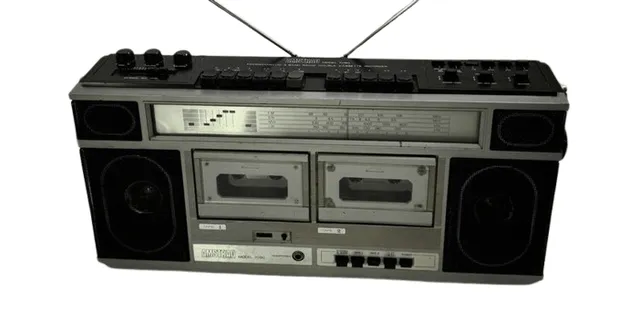 Amstrad Audio 7090 radiocassette double cassette portable