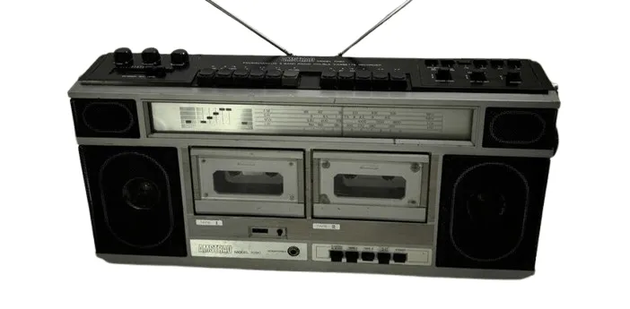 Amstrad Audio 7090 radiocassette double cassette portable