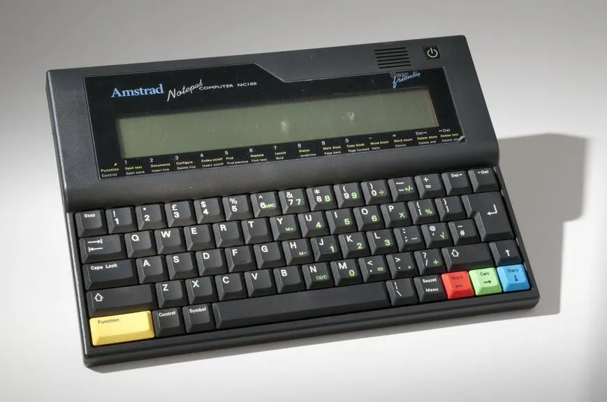 Amstrad Computer NC100 Notepad ordinateur portable traitement texte