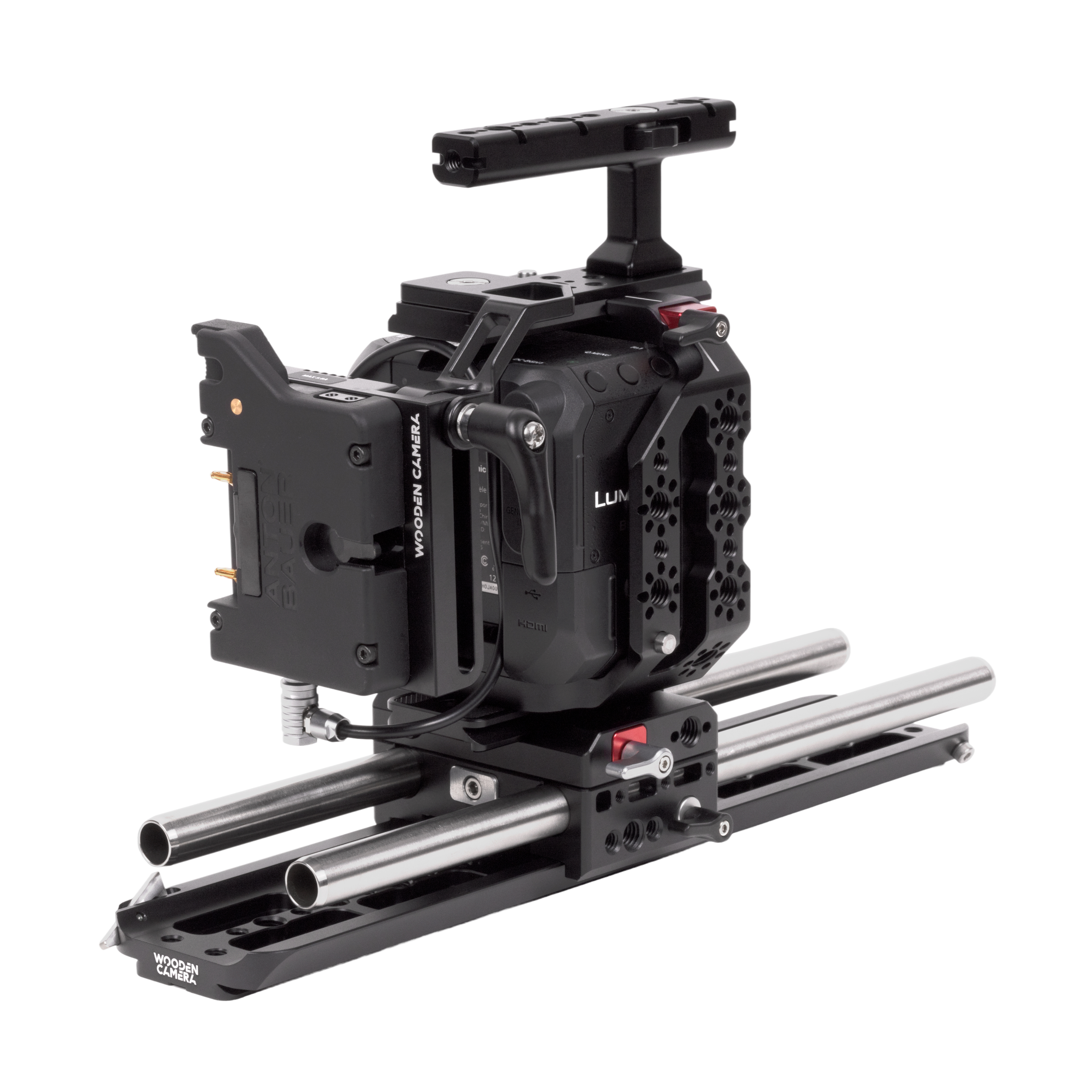 Wooden Camera BGH1/BS1H Unified Accessory Kit Pro Gold Mount cage