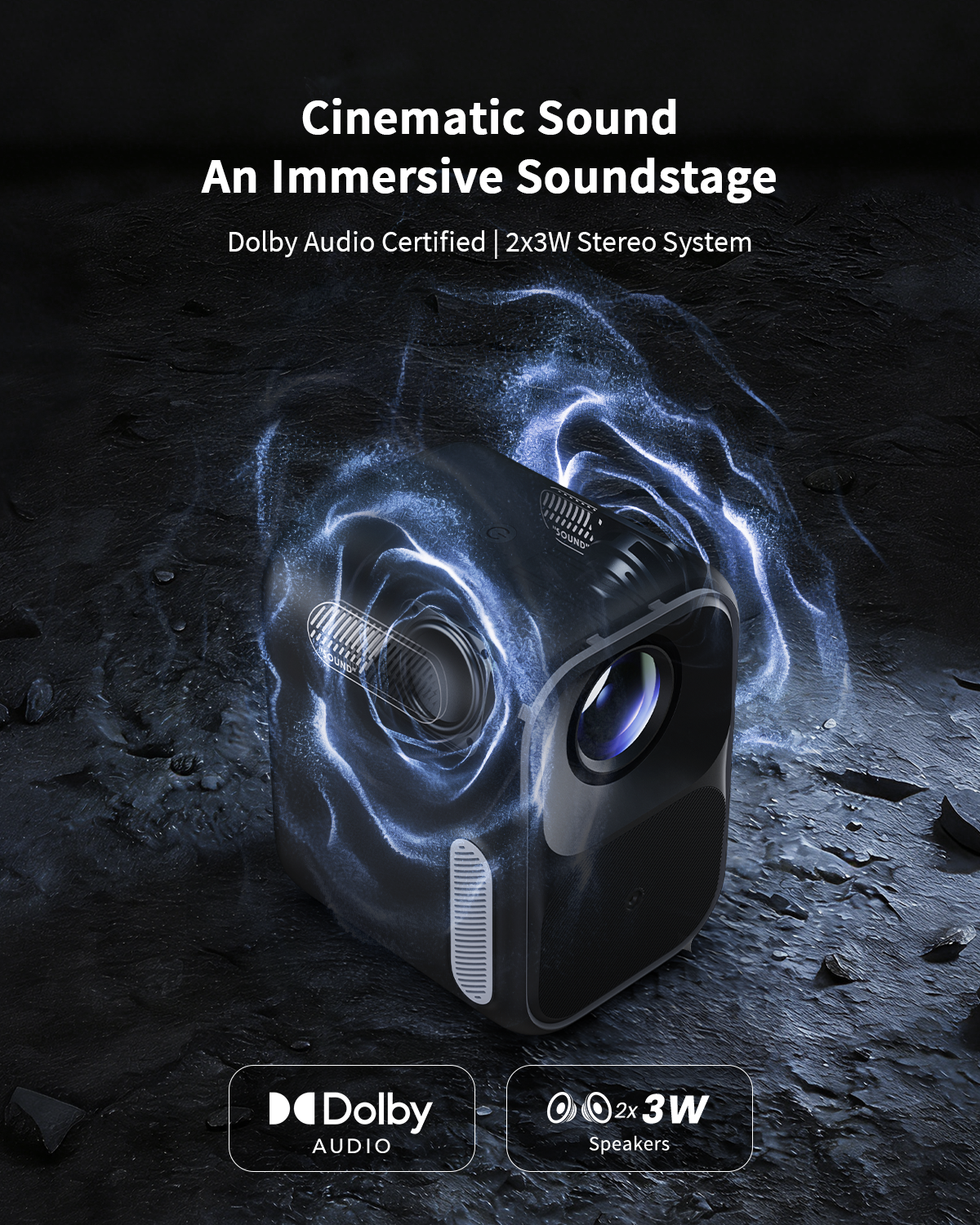 Wemax VP03 vidéoprojecteur Google TV 1080P 300 ISO