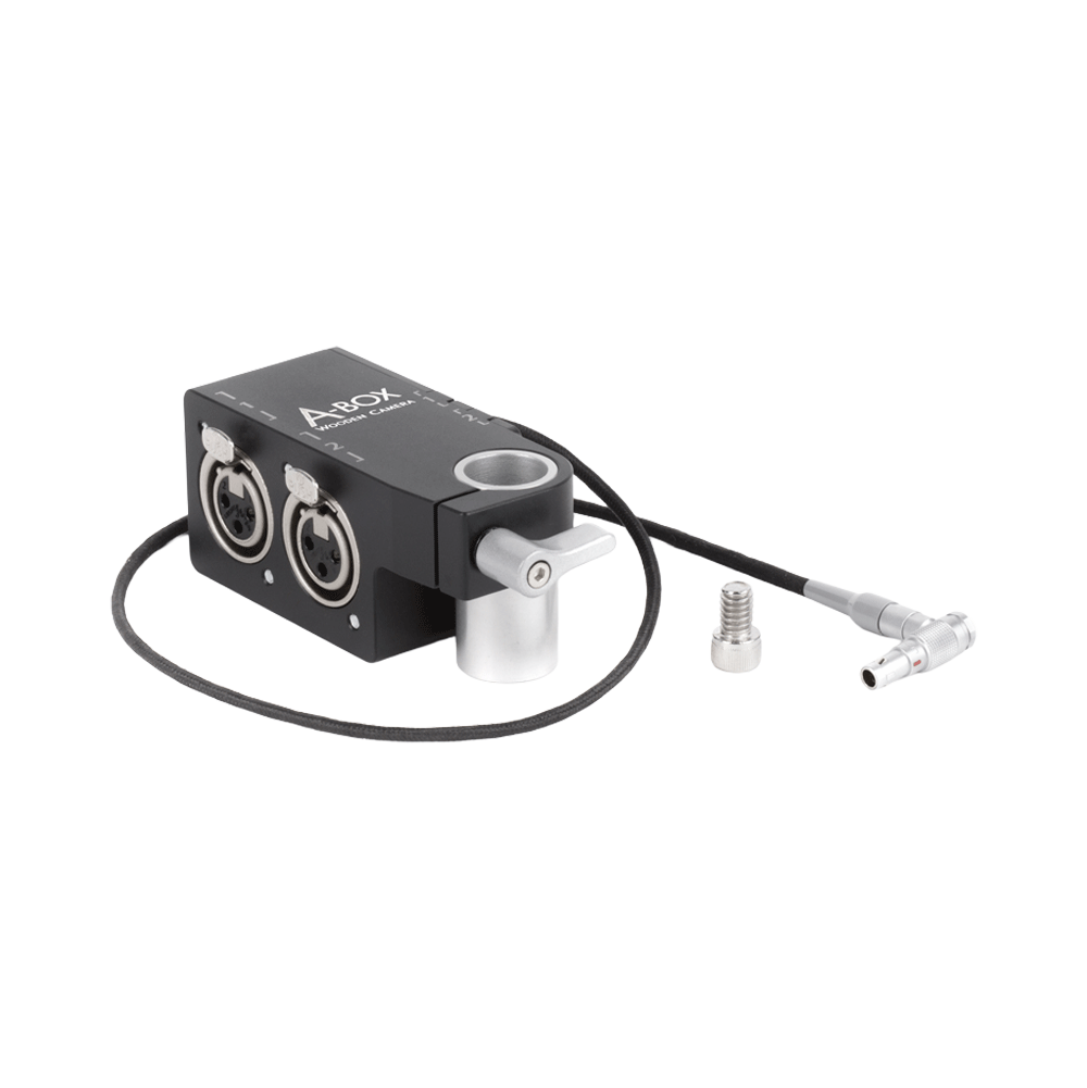 Wooden Camera A-Box V-Raptor adaptateur audio double XLR 5-pin