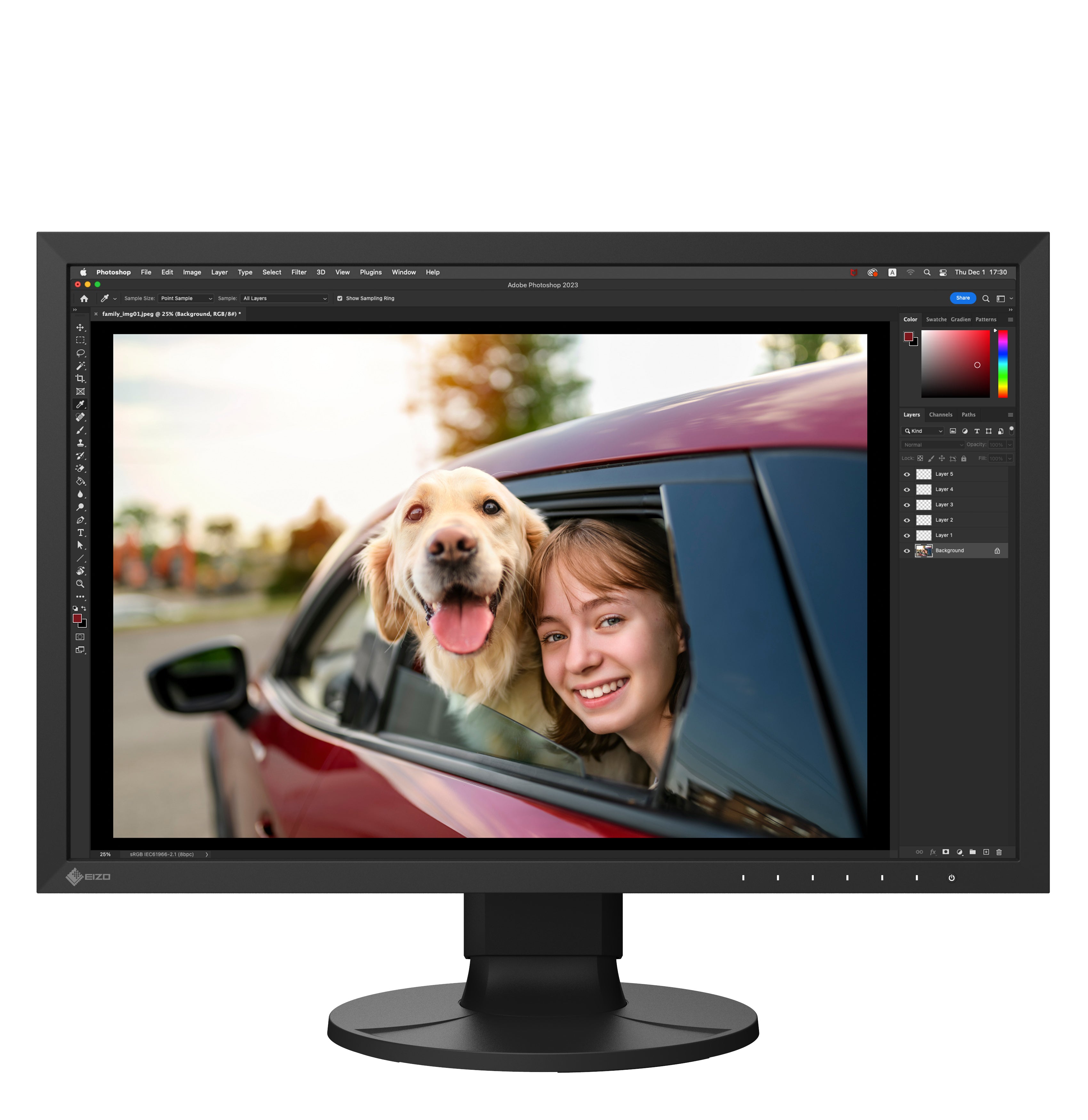 EIZO ColorEdge CS2400R moniteur 24 pouces Full HD IPS calibré