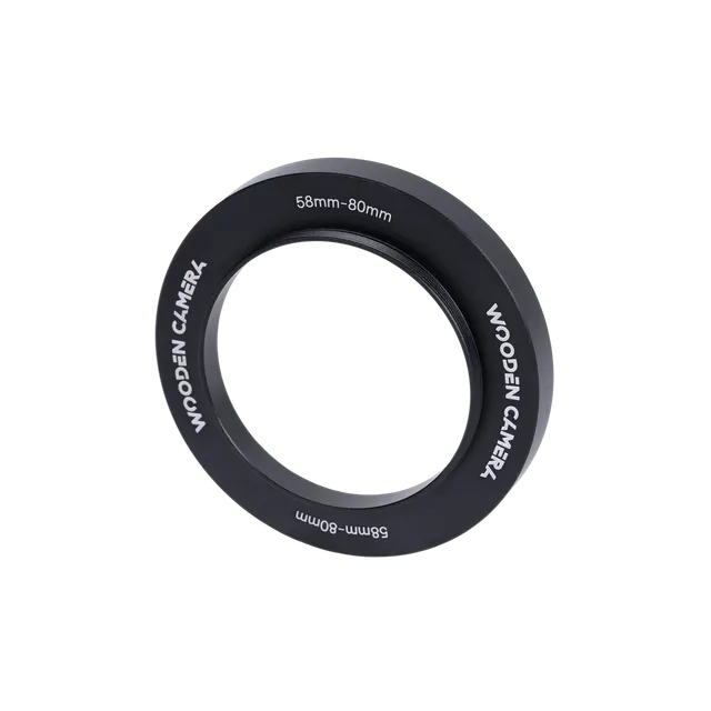 Wooden Camera Matteboxes Step-up Ring 58-80mm bague 80mm
