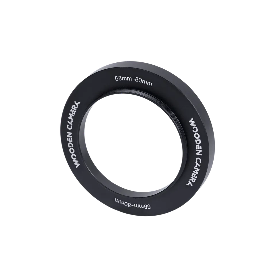 Wooden Camera Matteboxes Step-up Ring 58-80mm bague 80mm
