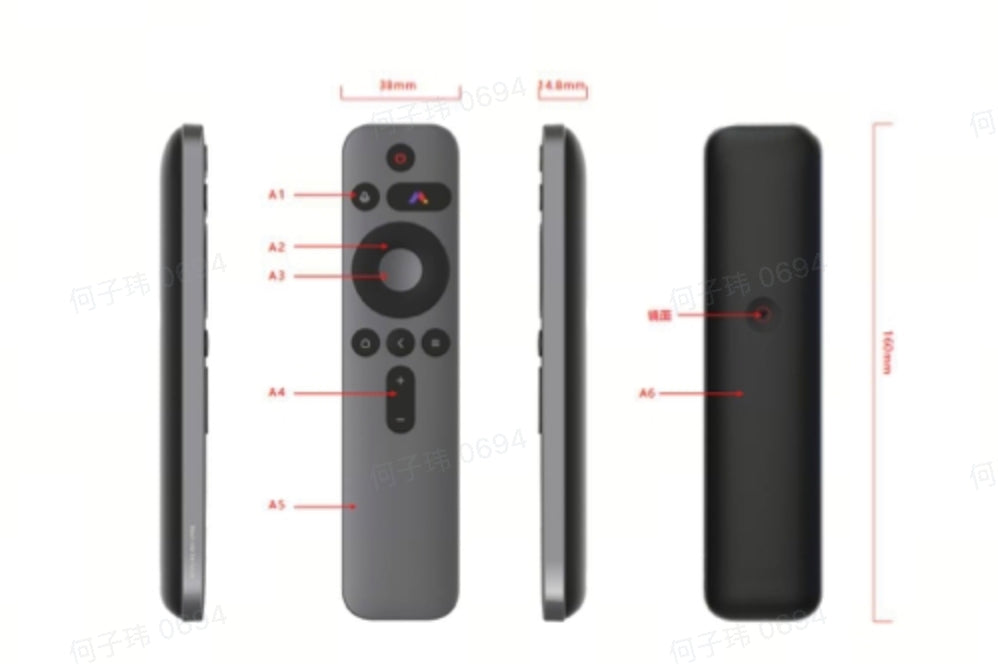 Wemax Projector Remote télécommande Go Advanced remplacement