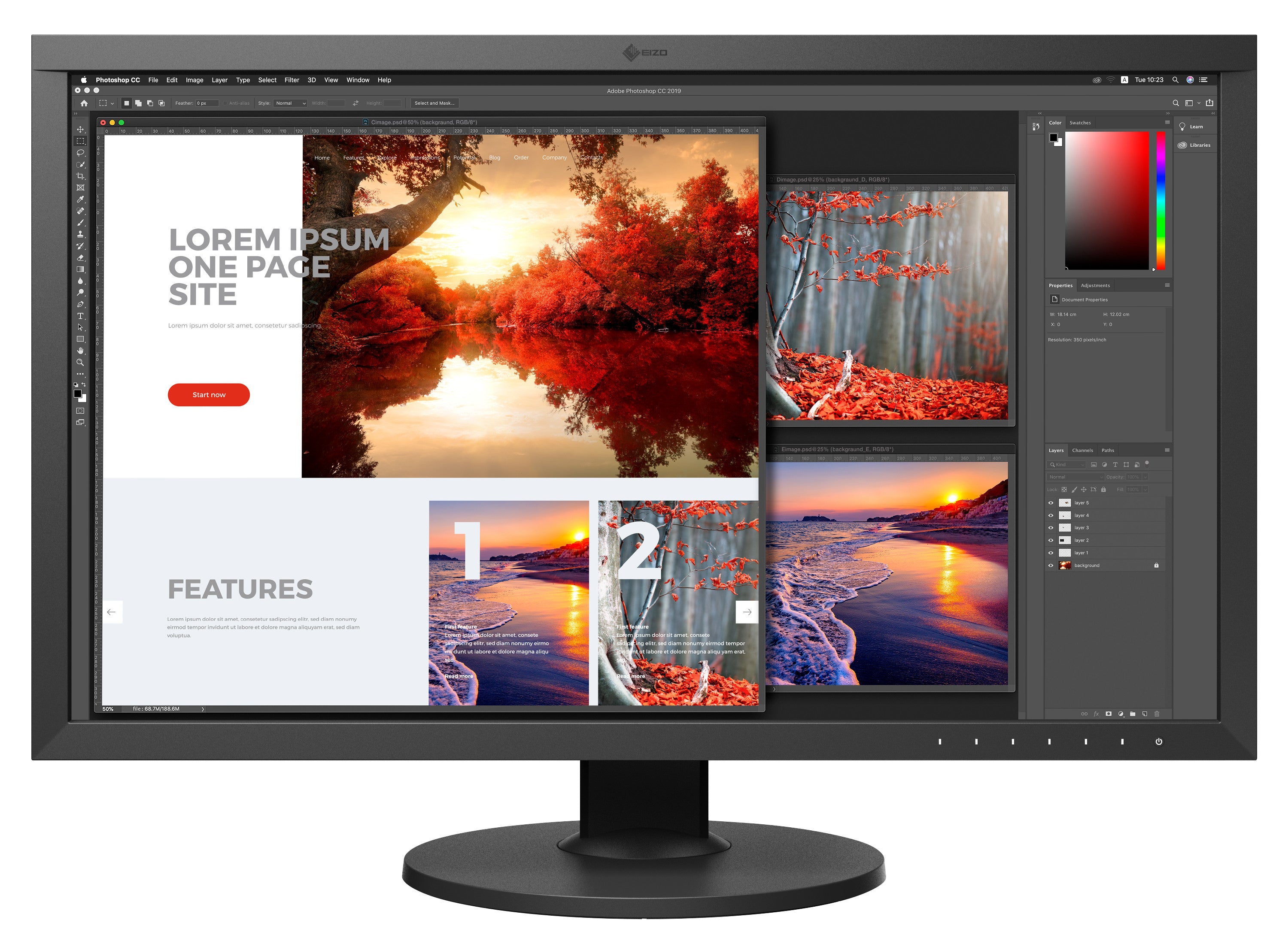 EIZO ColorEdge CS2740 Moniteur 27" 4K IPS