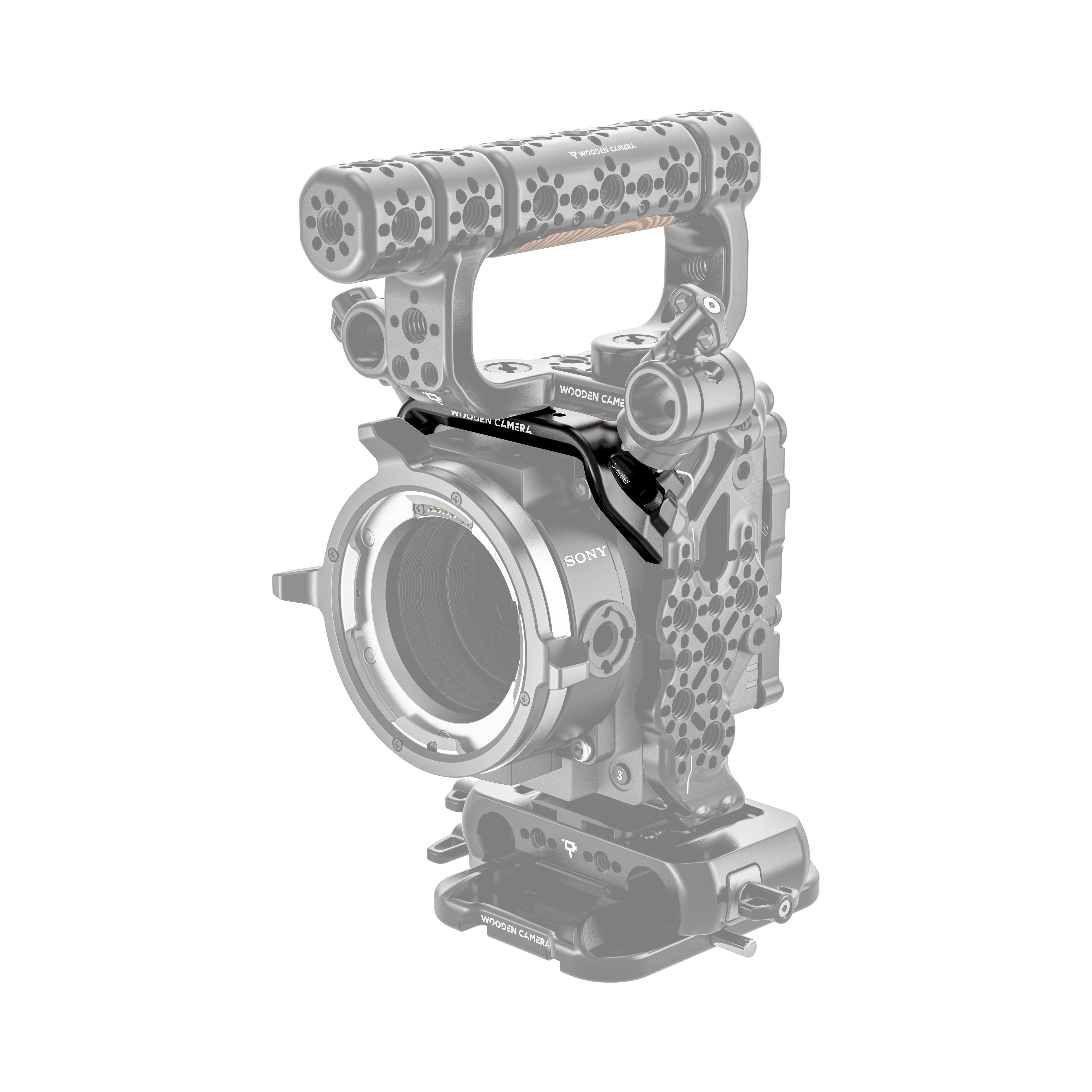 Wooden Camera Rialto Mini plaque supérieure cage mount