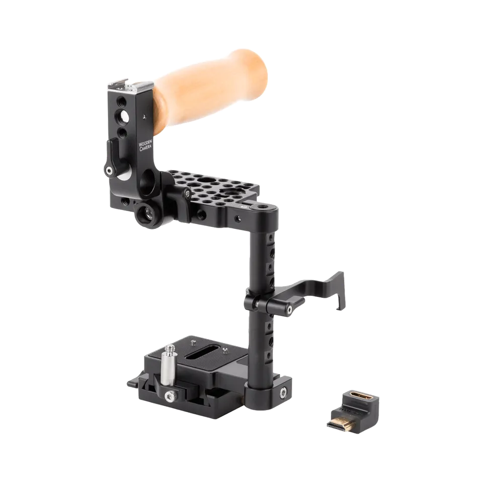 Wooden Camera Cages Unified BMPCC 4K/6K cage caméra poignée bois