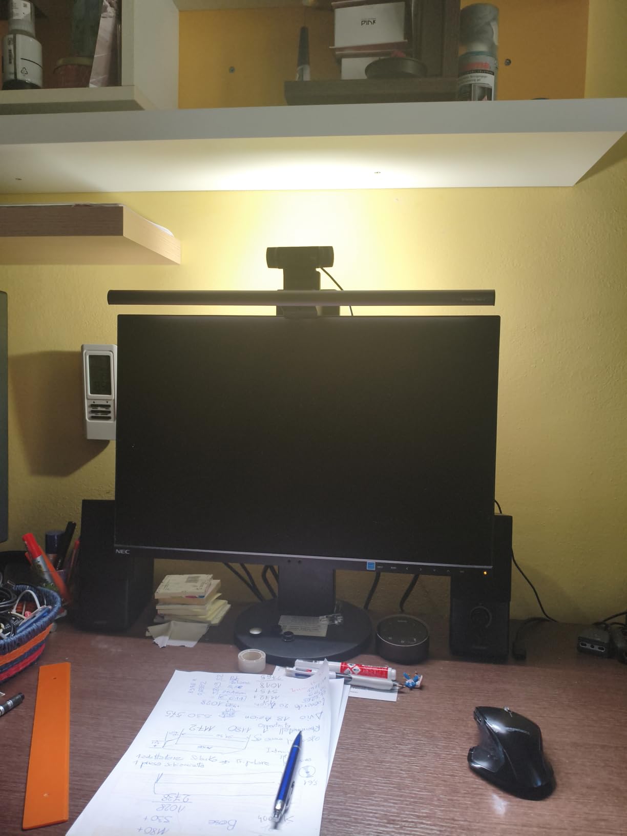 BenQ ScreenBar Halo 2 barre écran LED avant arrière