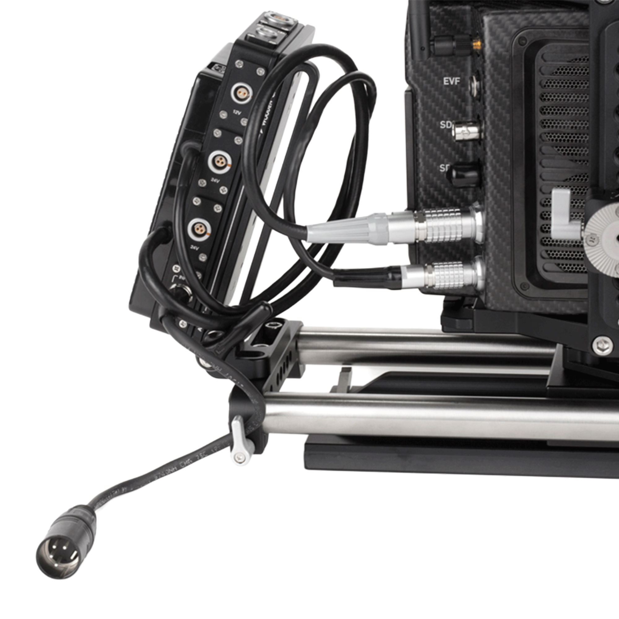 Wooden Camera D-Box ALEXA Mini Boîtier alimentation Gold Mount