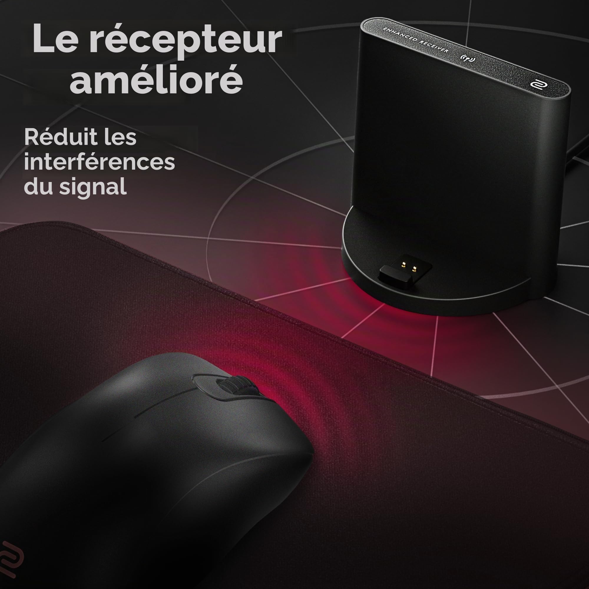 BenQ ZOWIE EC3-DW souris gaming sans fil 4K 59g