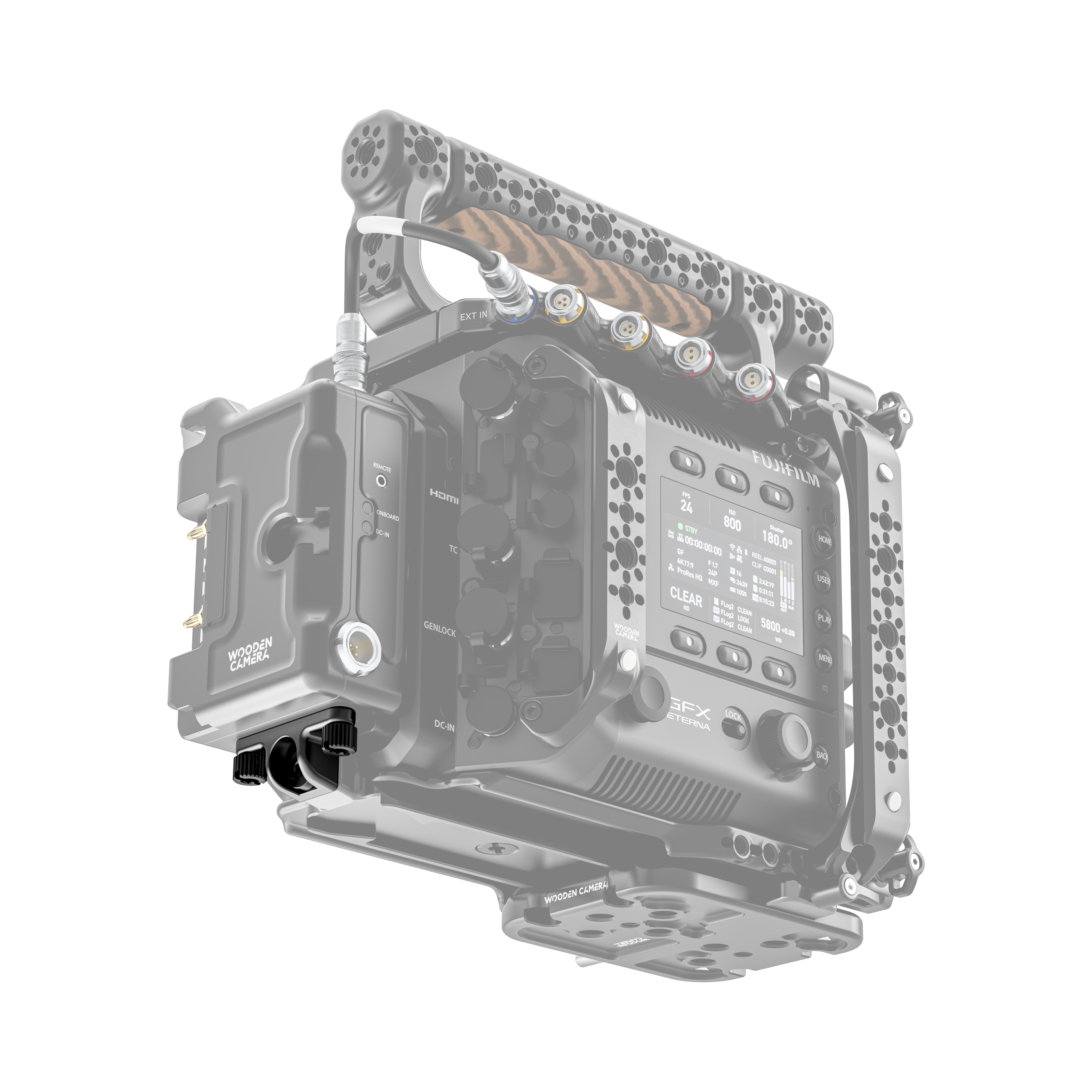 Wooden Camera D-Box Support Bracket pour ETERNA 55